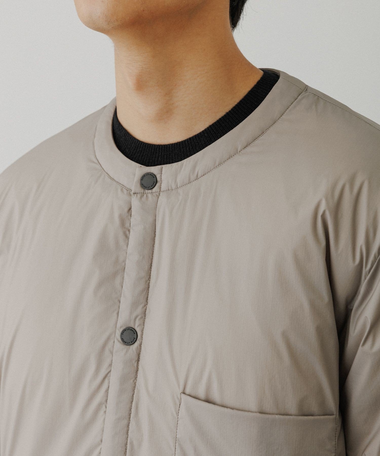 ADAM ET ROPE'｜【ACT】超軽量 ダウン カーディガン ジャケット