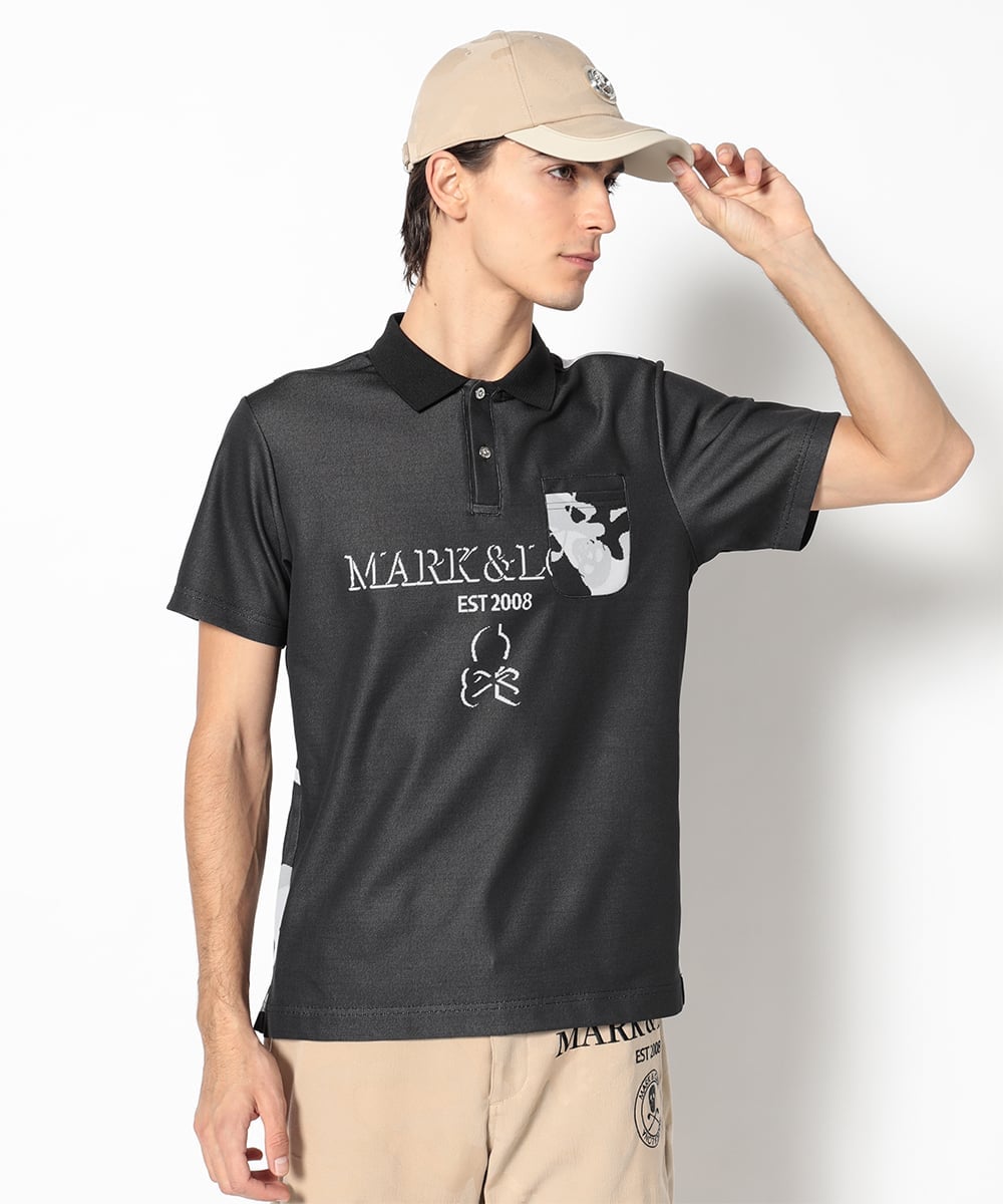 MARK＆LONA｜Gauge Camouflage Jacquard Polo | MEN | Rakuten Fashion