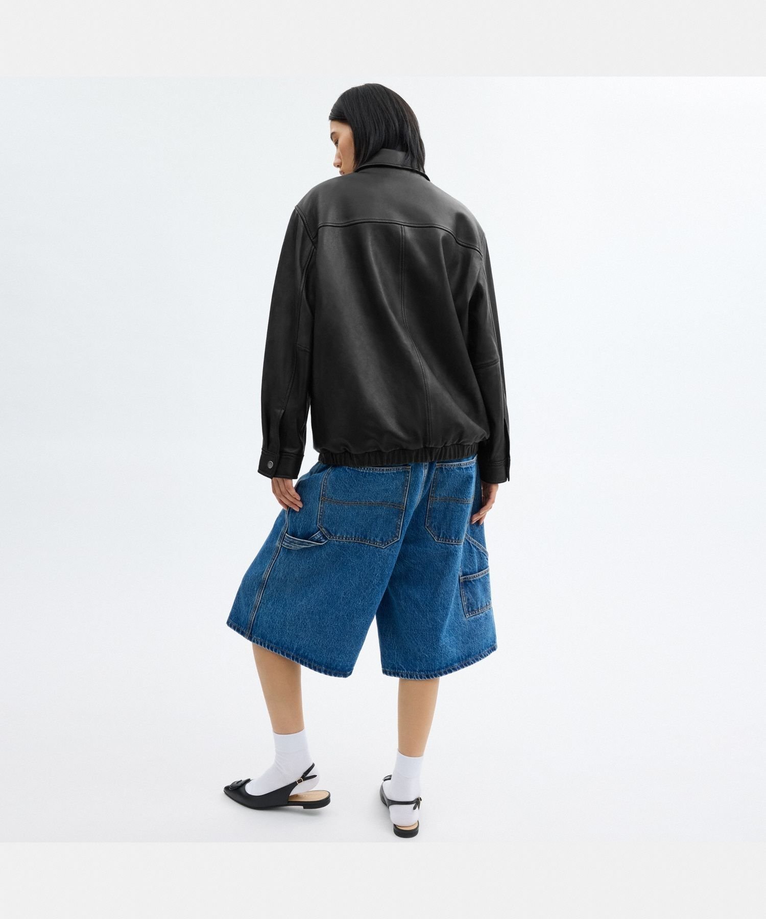 COACH OUTLET｜【公式】オーバーサイズド レザー ジャケット | Rakuten