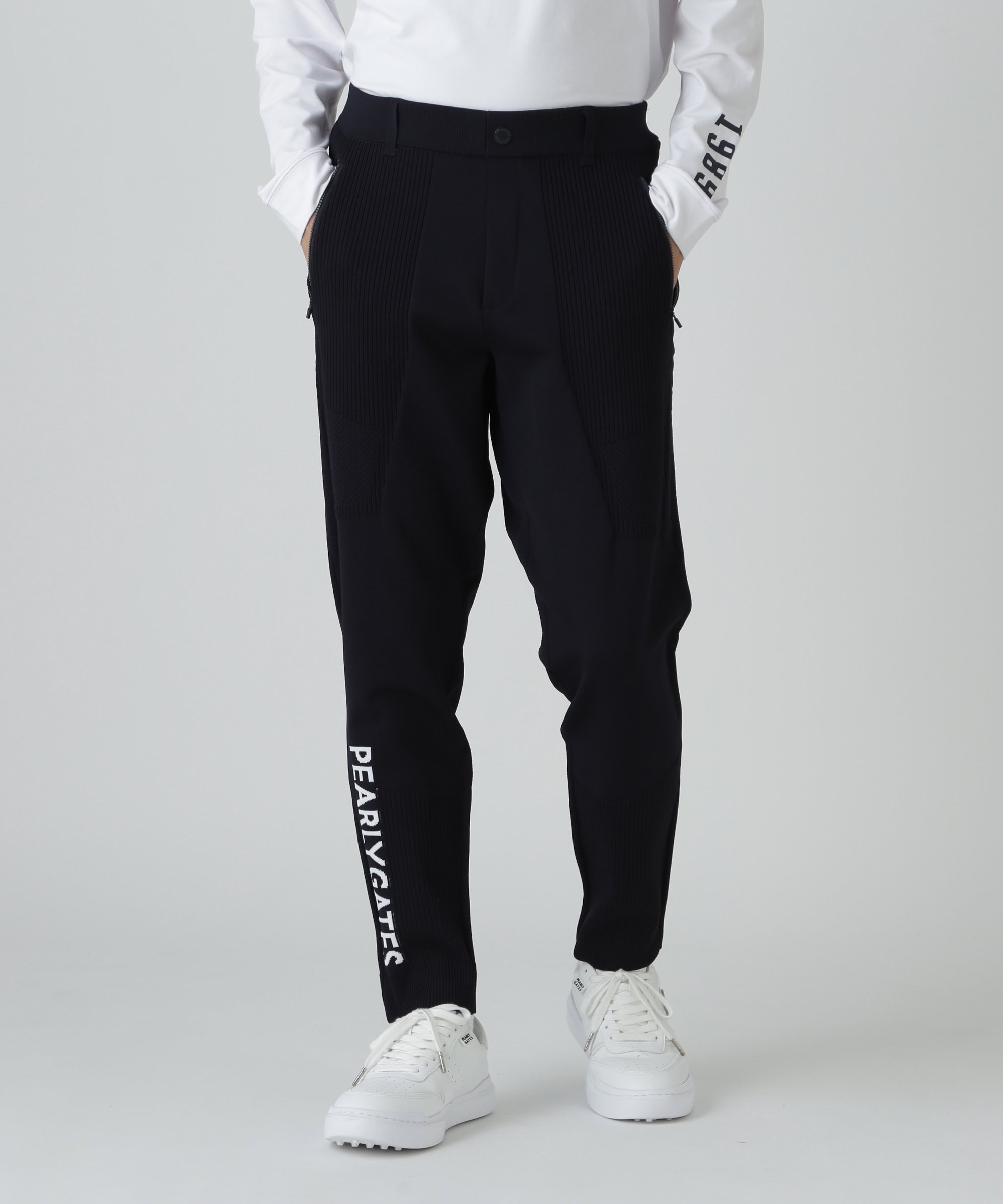 PEARLY GATES｜ポリエステルヤーンmmニットパンツ | Rakuten Fashion