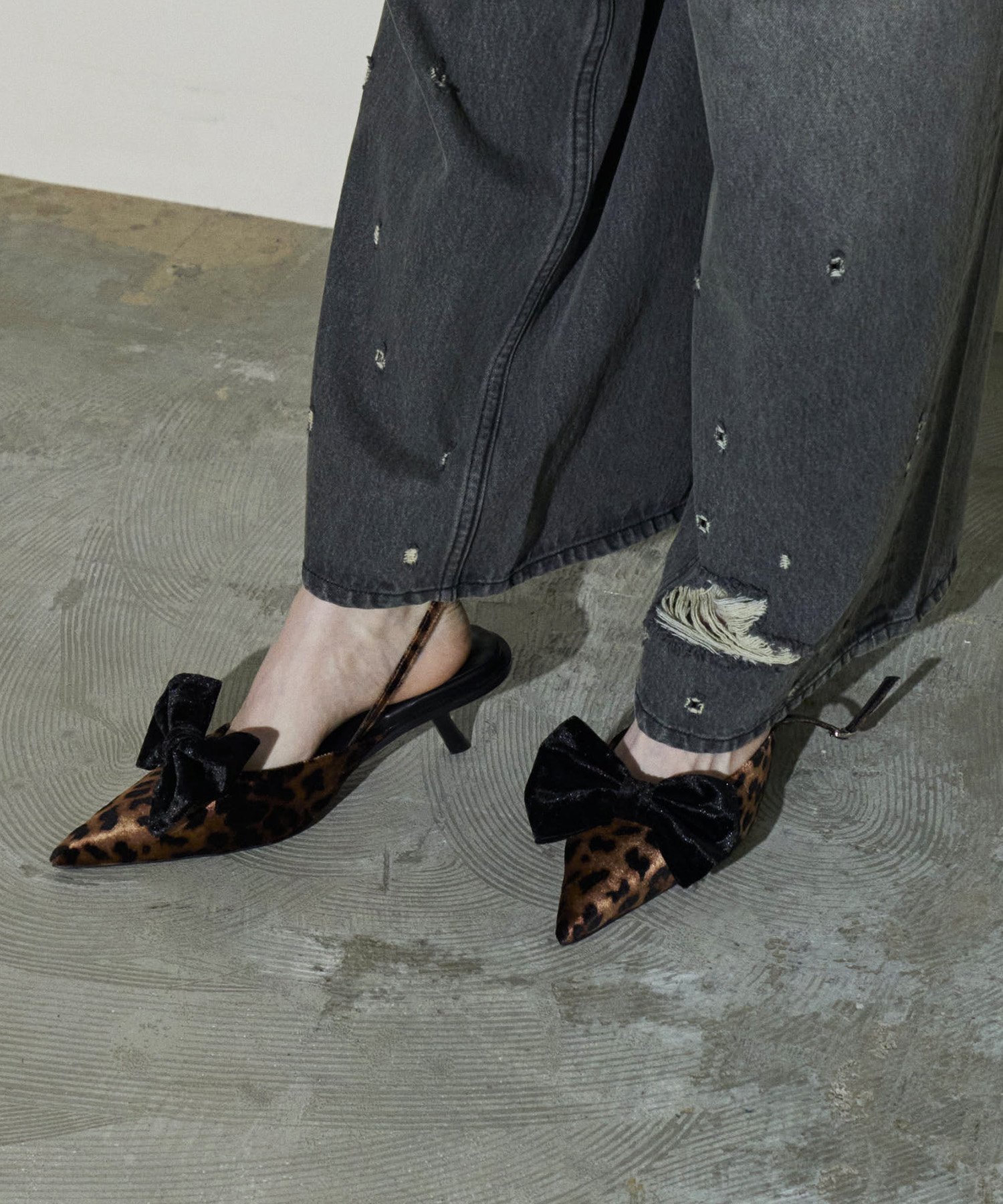 MAISON SPECIAL｜2way Ribbon Mule | Rakuten Fashion(楽天