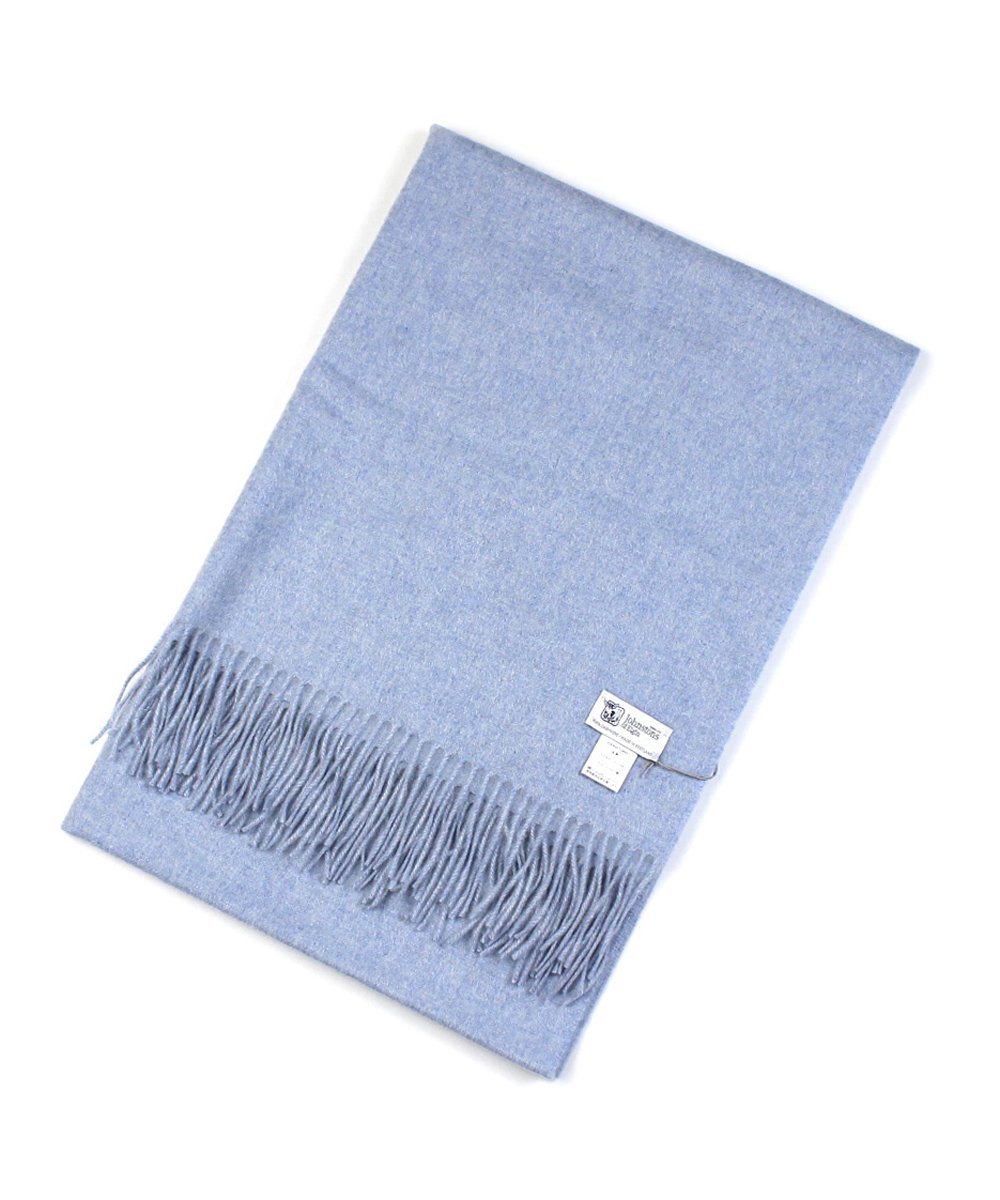 楽天市場】ジョンストンズ ストール ブルーの通販