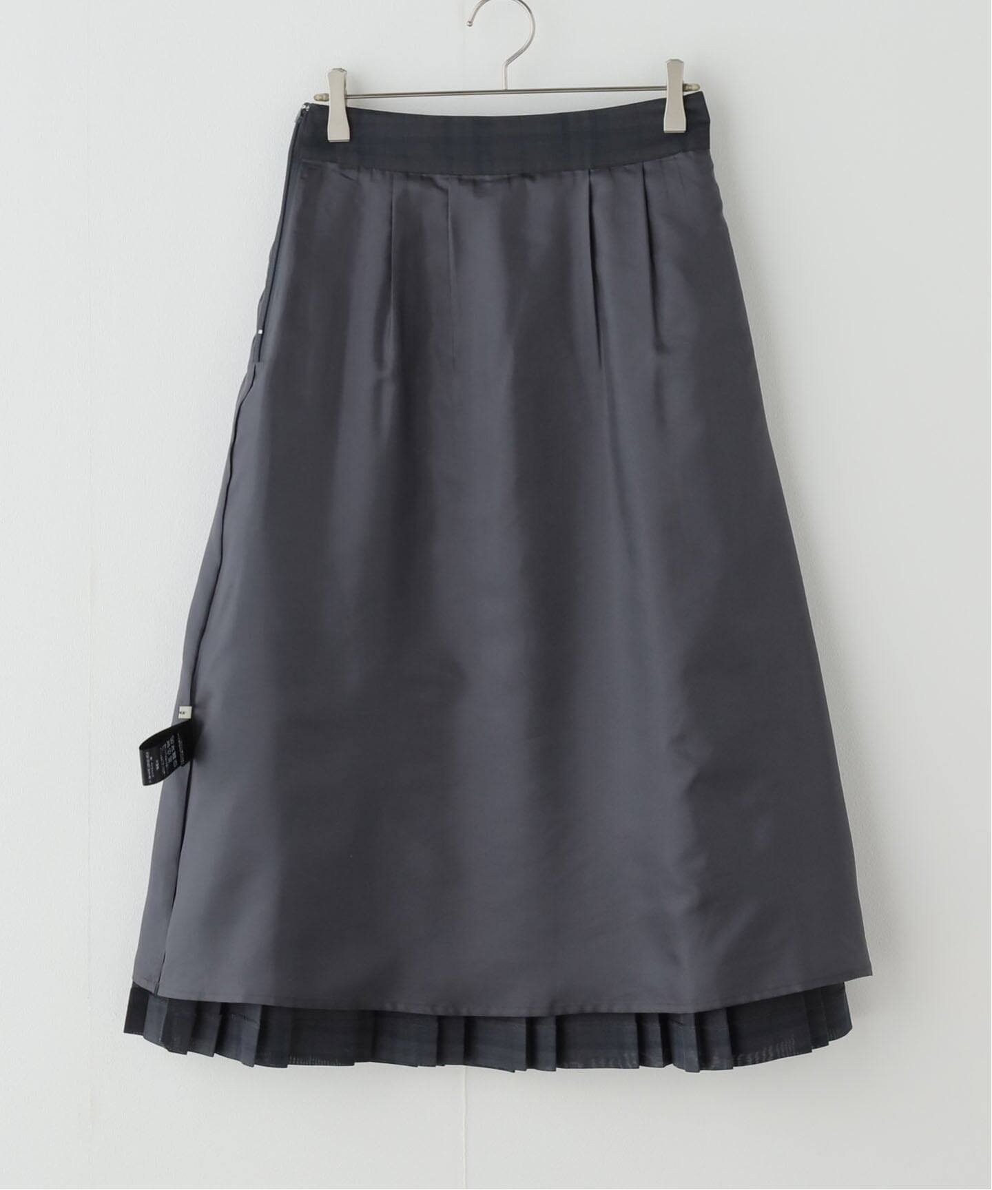 IENA｜シアーチェックプリーツスカート | Rakuten Fashion(楽天