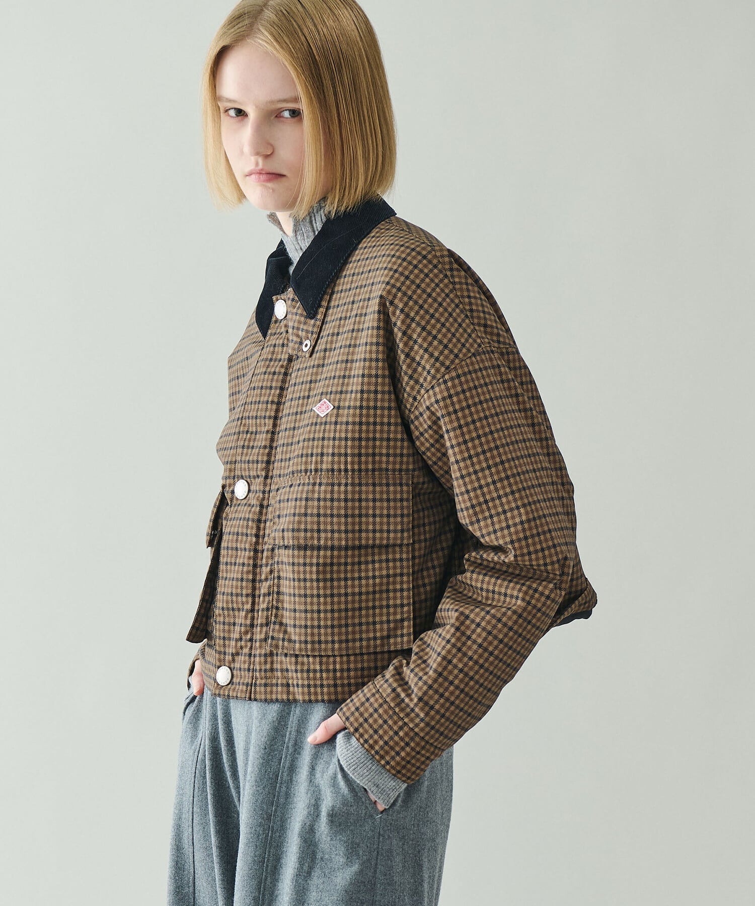 Bshop｜DANTON | 中綿ナイロン ショートジャケット WOMEN | Rakuten