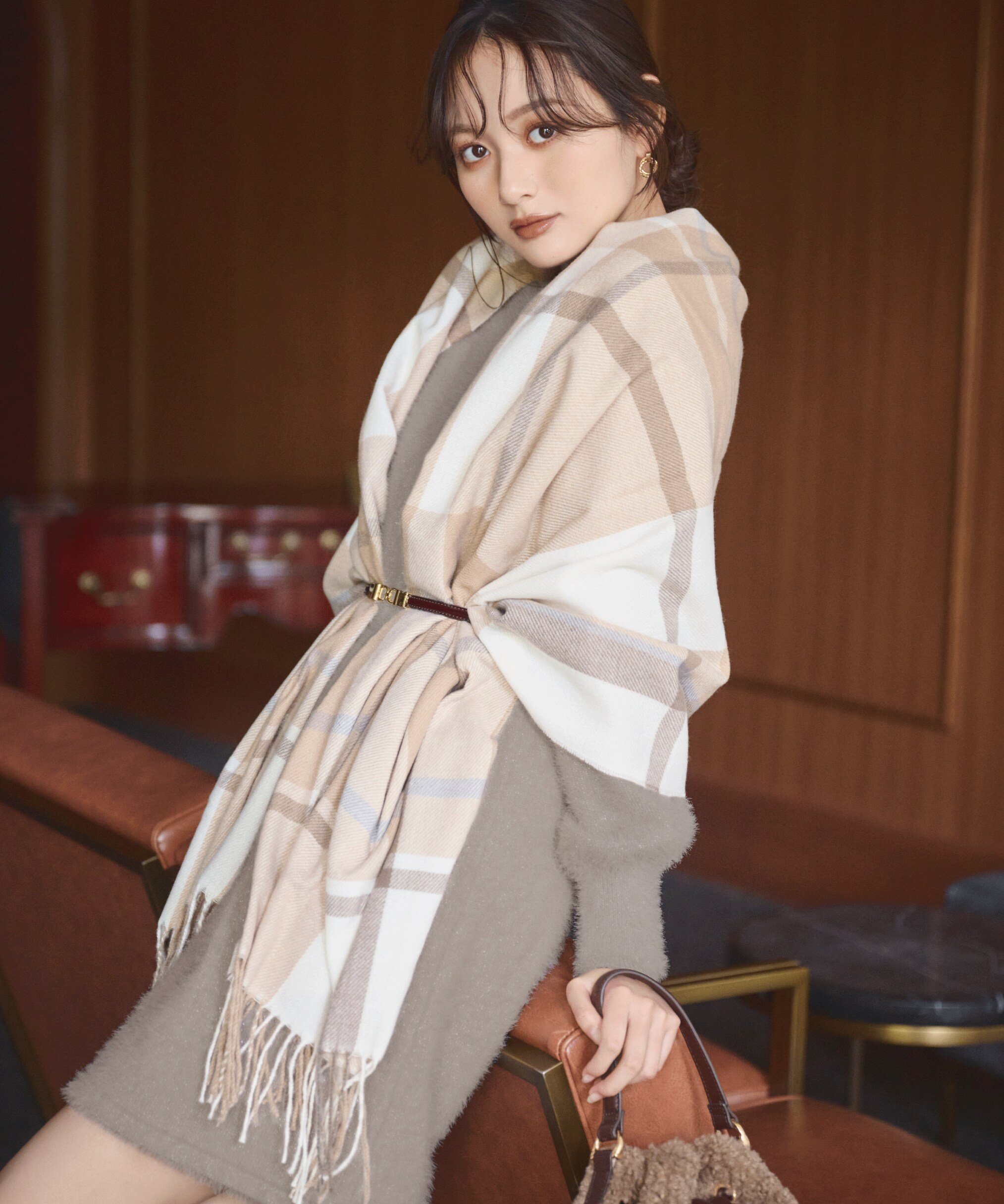 PROPORTION BODY DRESSING｜ラメフェザーミニワンピース | Rakuten