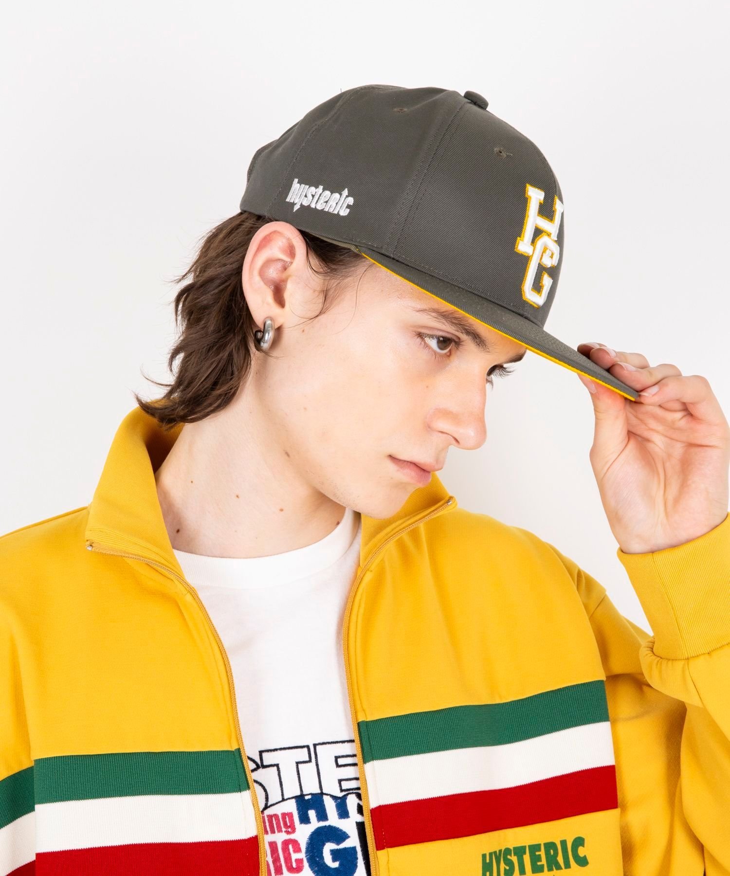 HYSTERIC GLAMOUR｜HG刺繍 ベースボールキャップ | Rakuten Fashion