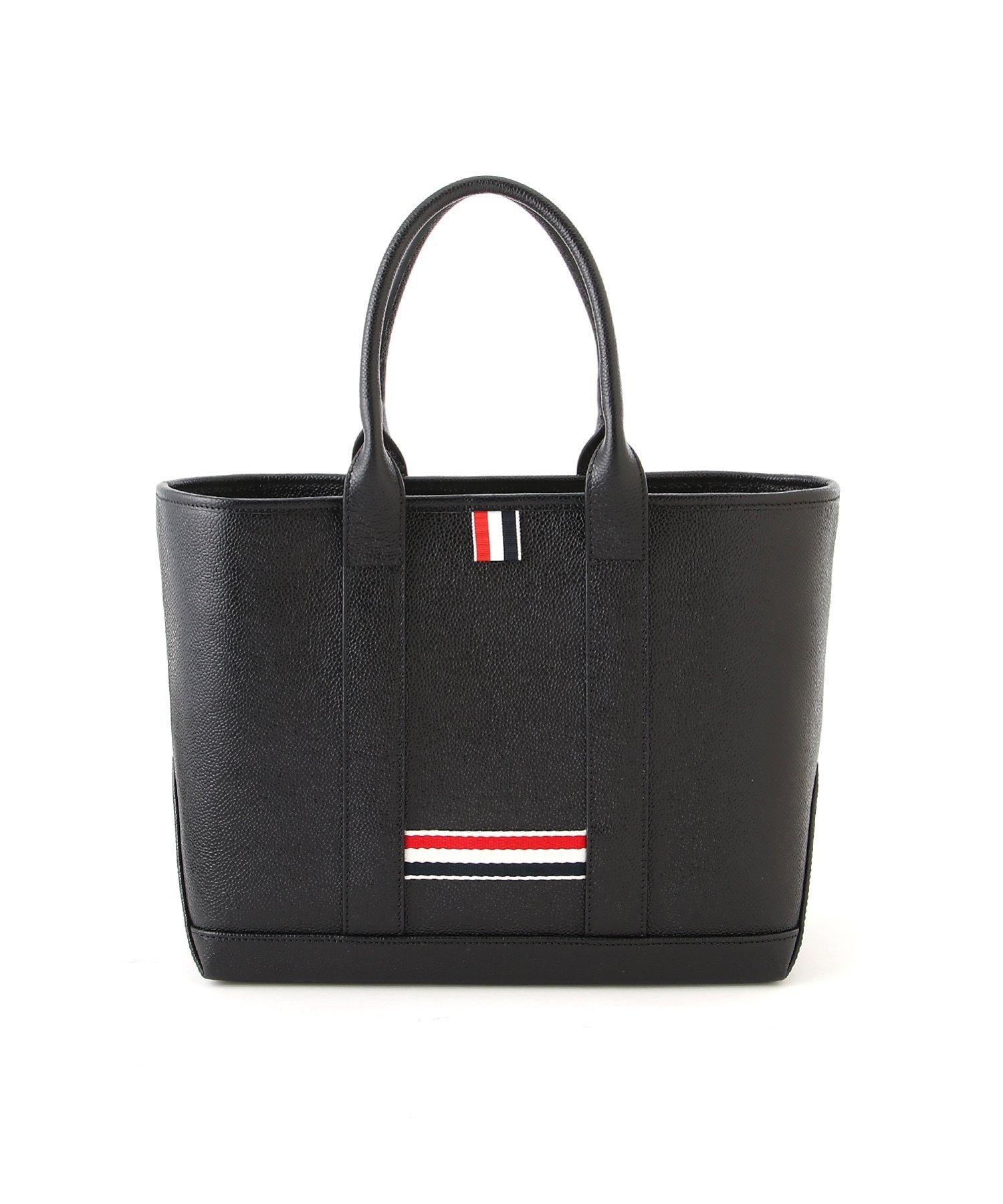 THOM BROWNEトムブラウン レザー 手袋 黒 ストラップ付き THOM BROWNE/トムブラウン_women通販 | VERTICAL MINI TOTE W/ 4 BAR