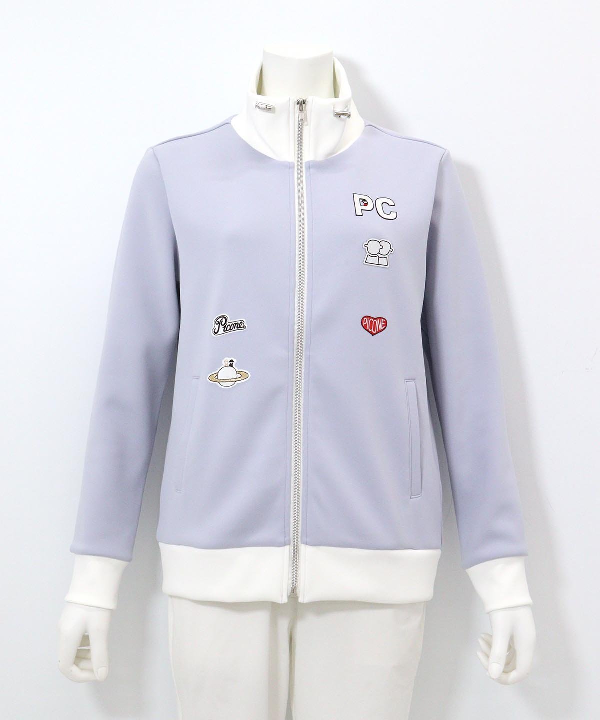 Picone Club｜ワッペン付ジップブルゾン | Rakuten Fashion(楽天