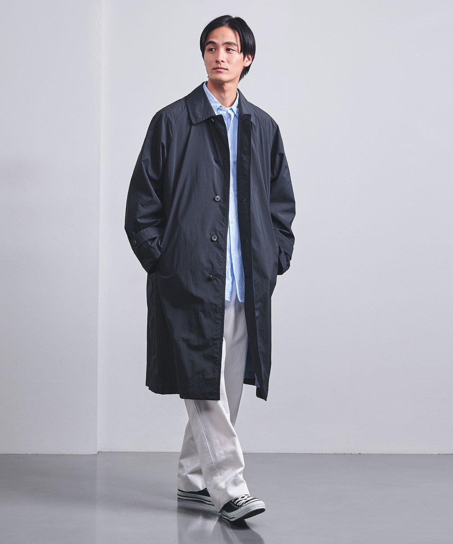 UNITED ARROWS LTD. OUTLET｜ナイロン タフタ バルマカーンコート ー撥