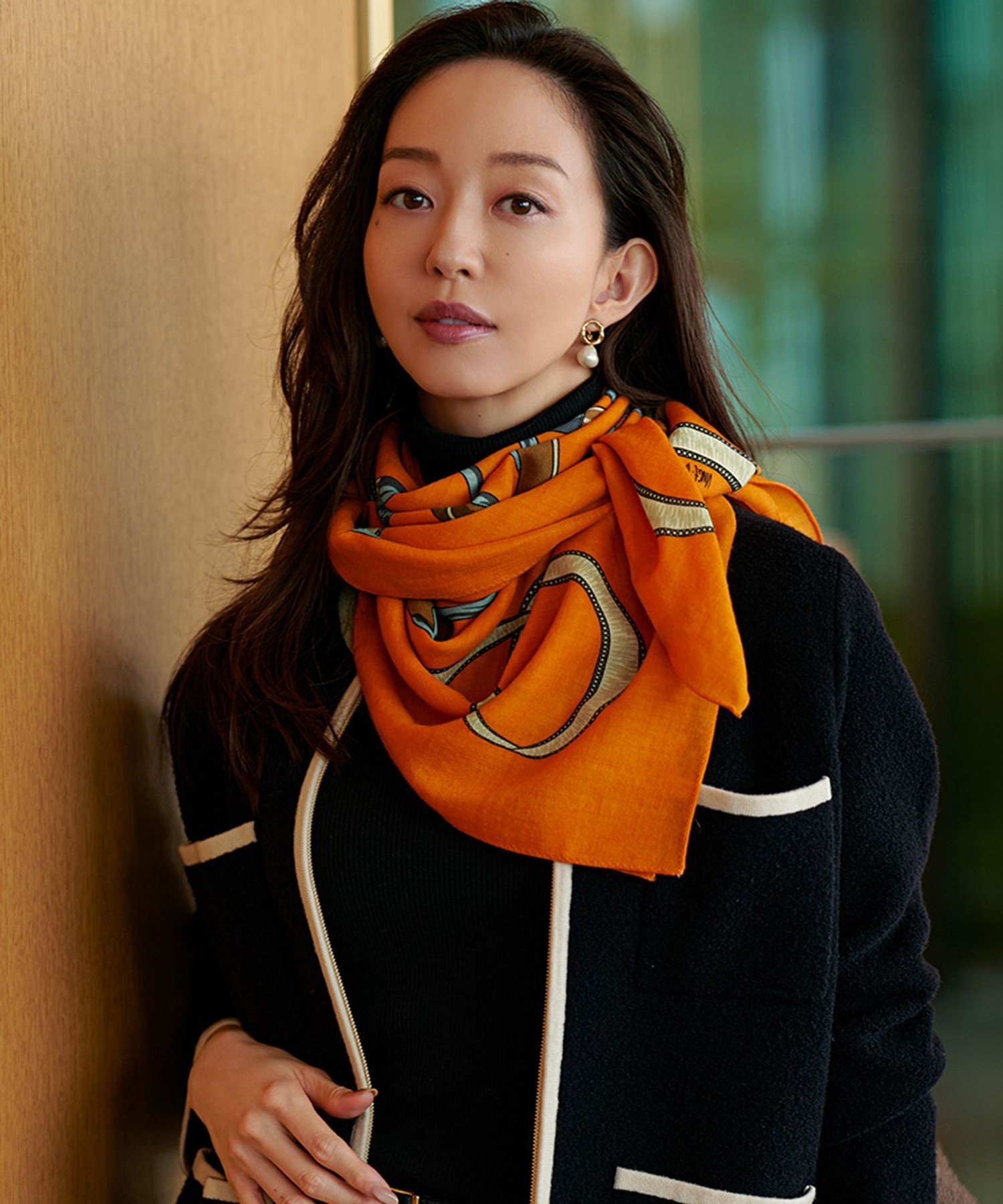 23区｜【WEB&一部店舗限定】ウールカシミヤ デザイン ストール