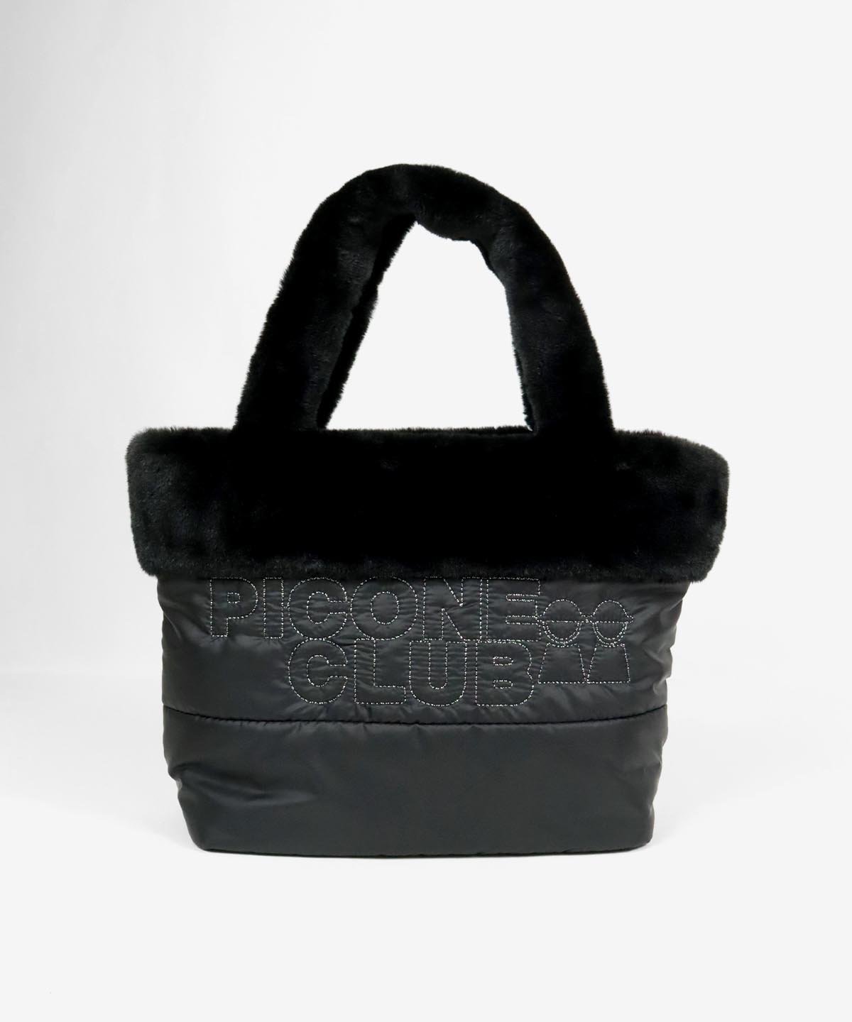 Picone Club｜エコファー切替刺繍バッグ | Rakuten Fashion(楽天