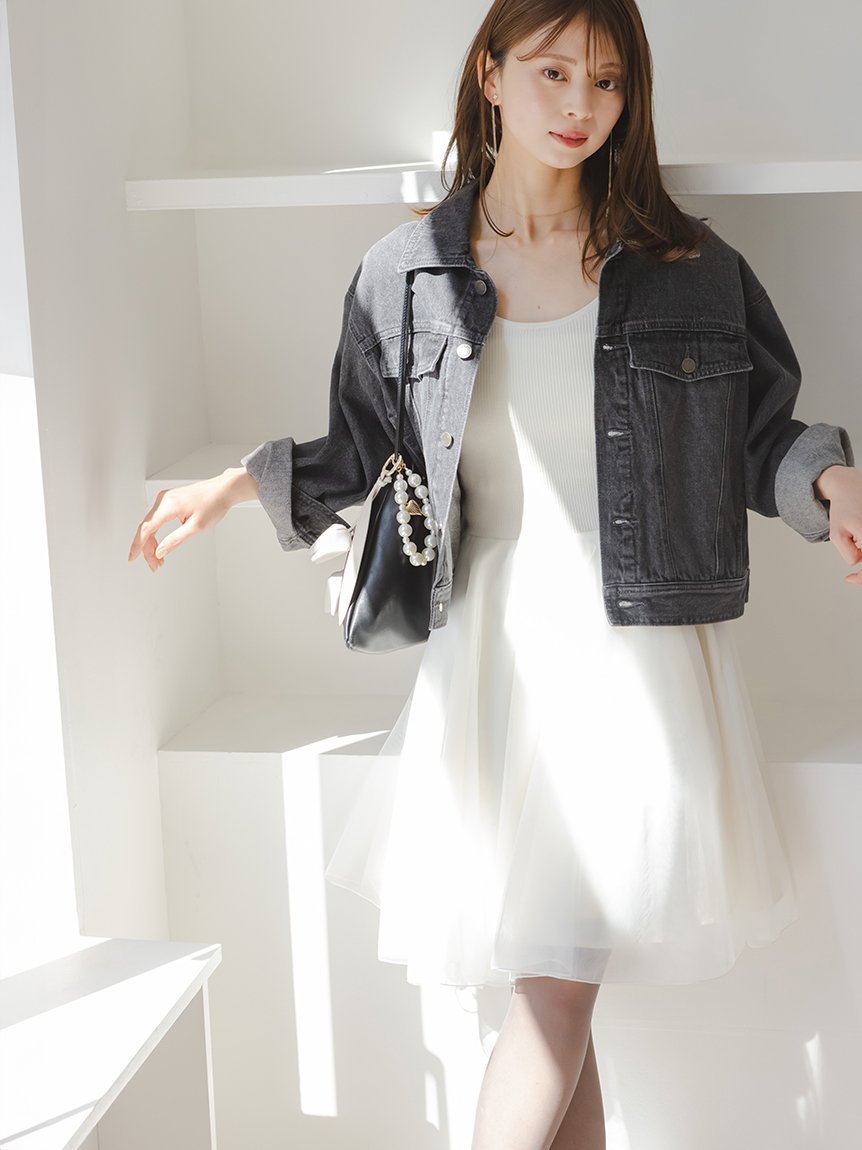 SNIDEL｜【Chacott】ミニワンピース | Rakuten Fashion(楽天