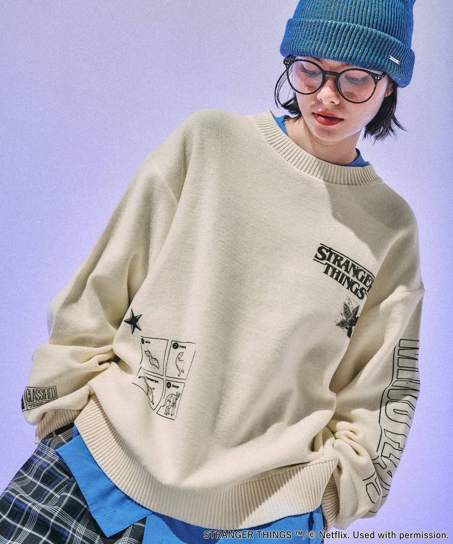 niko and ｜【STRANGER THINGS】コラボ アソートモチーフニット