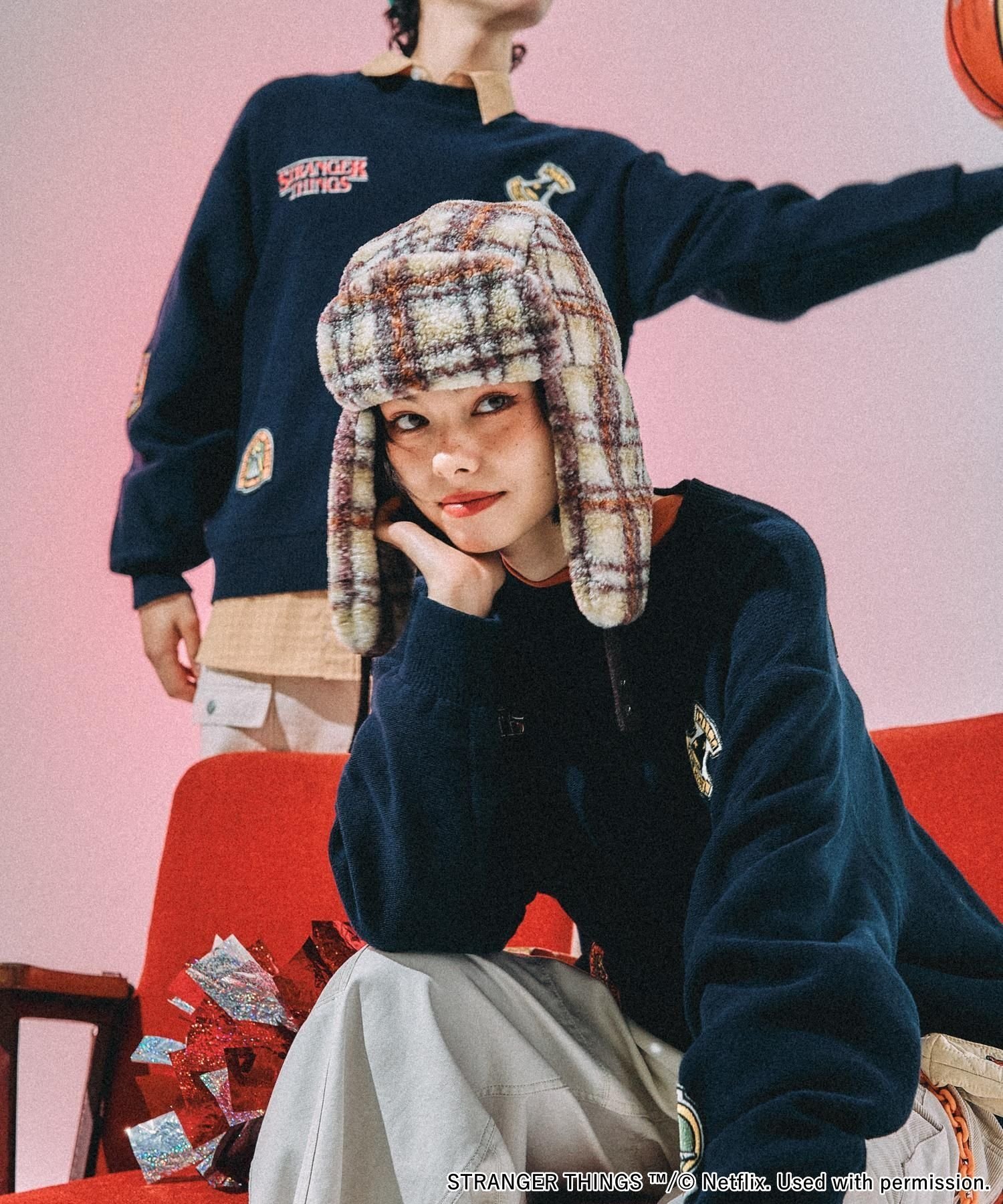 niko and ｜【STRANGER THINGS】コラボ アソートモチーフニット