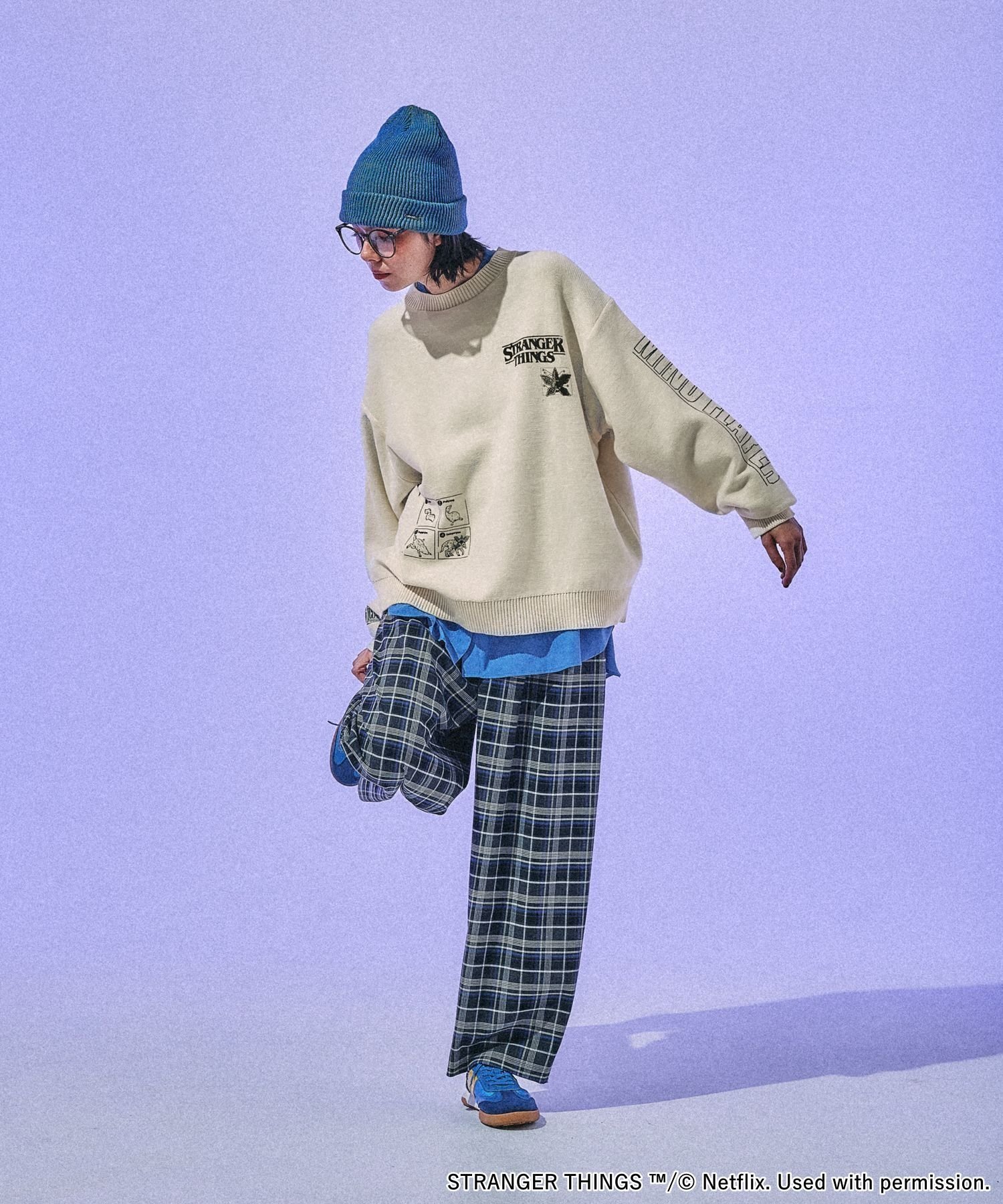 niko and ｜【STRANGER THINGS】コラボ アソートモチーフニット