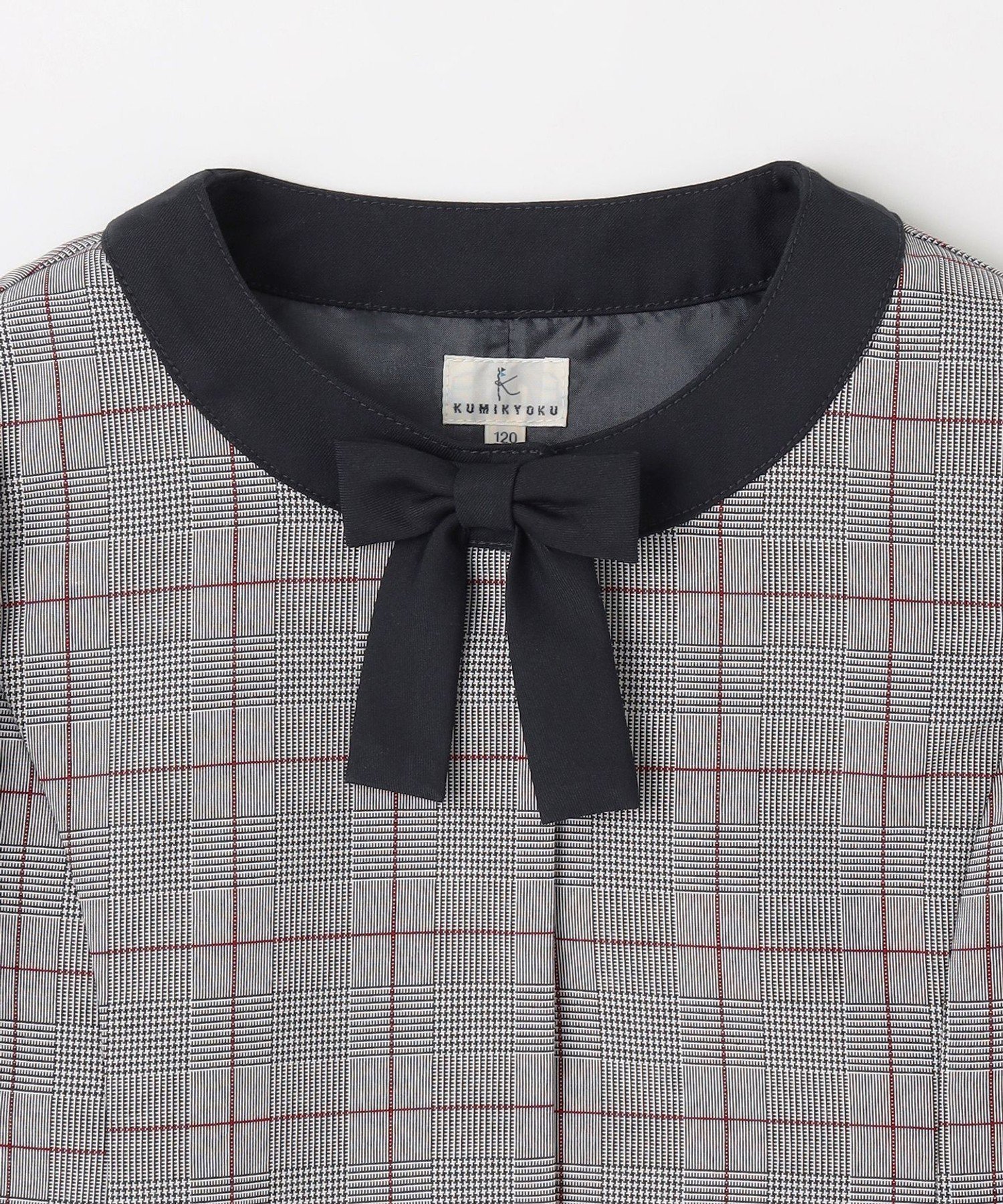 組曲｜【110-140cm】グレンチェックジャケット&プリーツワンピース