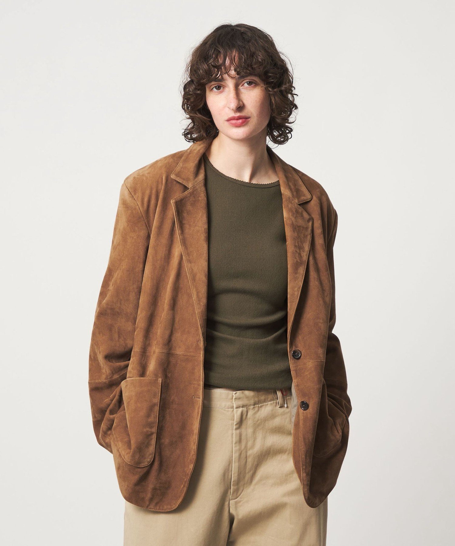 BEAUTY&YOUTH UNITED ARROWSスエードジャケット BEAUTY＆YOUTH UNITED ARROWS カバーオール スエード カバーオール