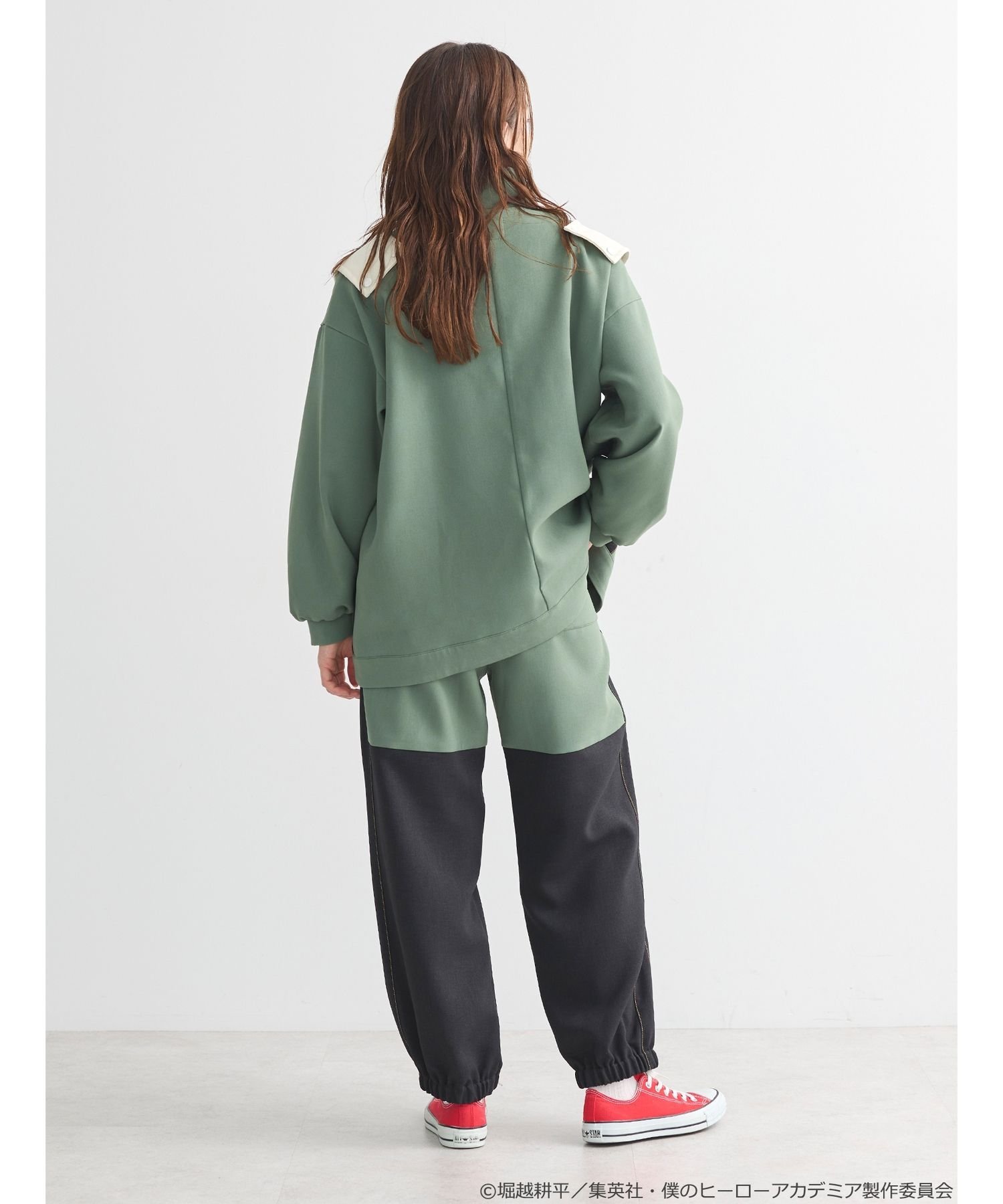 earth music&ecology ヒロアカ 僕のヒーローアカデミア パンツ earth music&ecology｜<僕のヒーローアカデミア>緑谷出久 イメージ