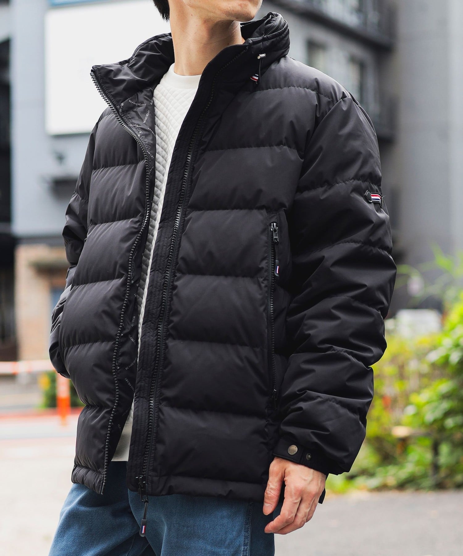 BEAMS HEART｜【4サイズ展開/定番/軽量/防風機能】ベーシック ダウン