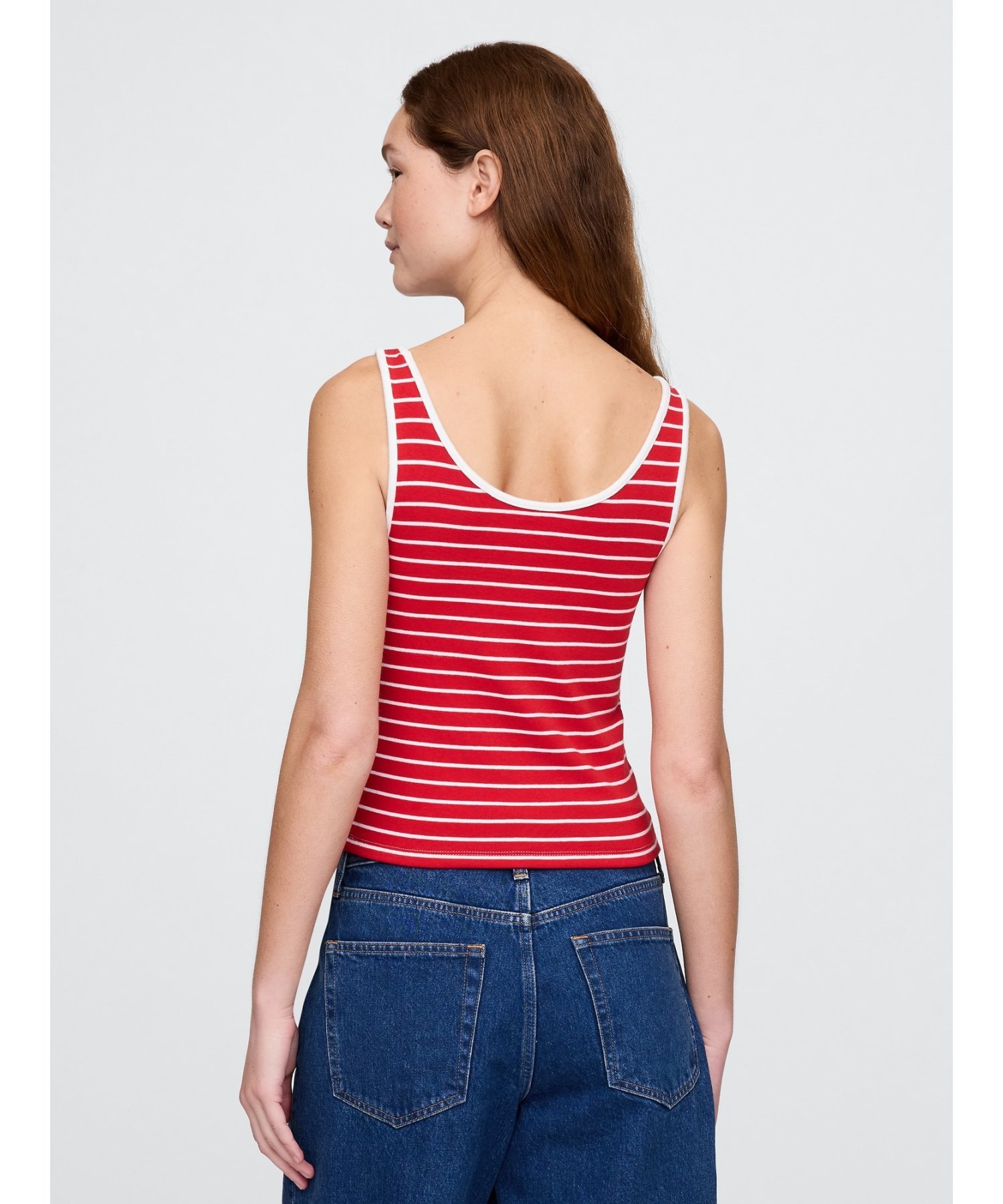 GAP｜(W)モダン クロップド タンクトップ | Rakuten Fashion(楽天