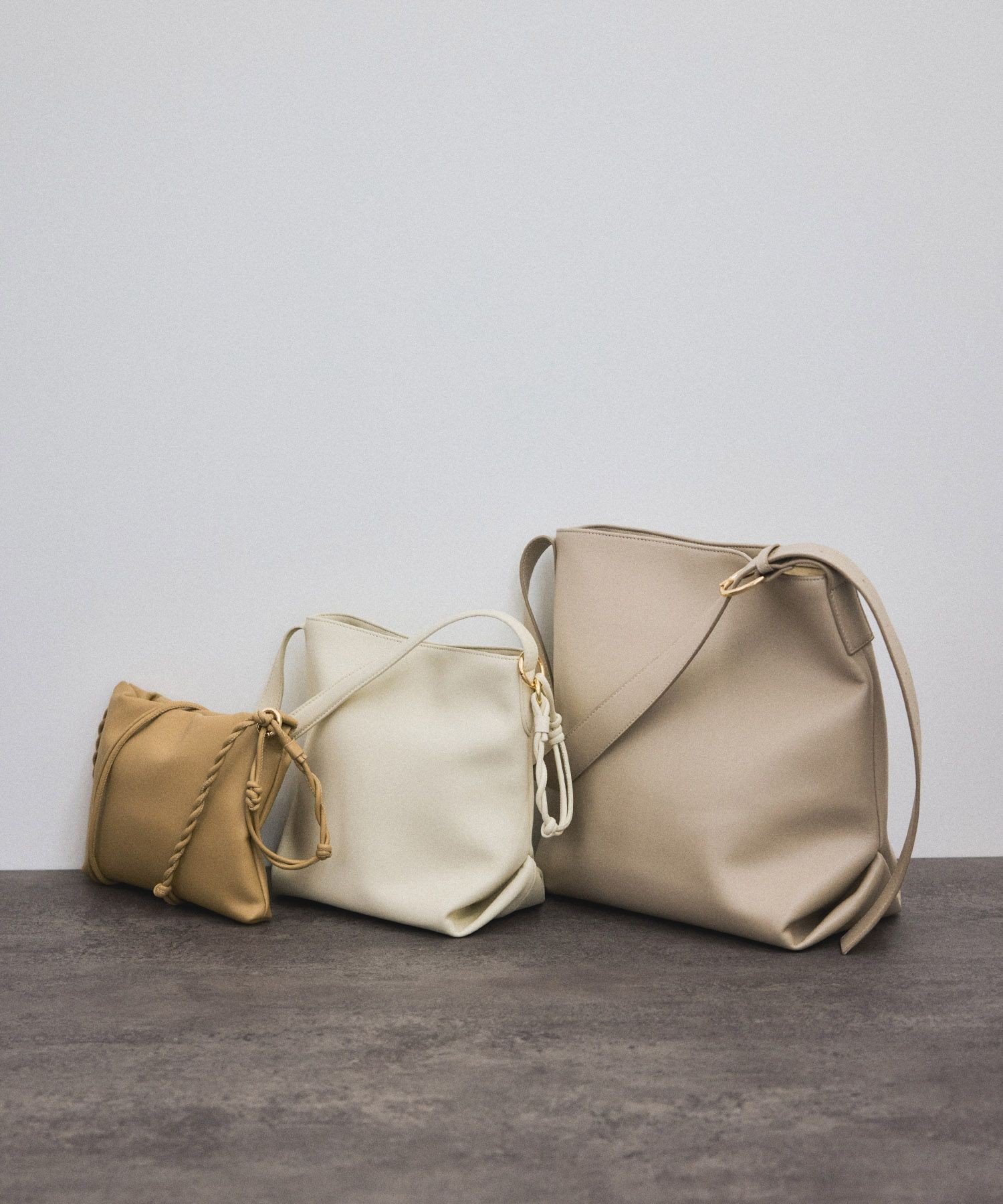 SALON adam et rope'｜スプリットレザードロストミニショルダー/巾着