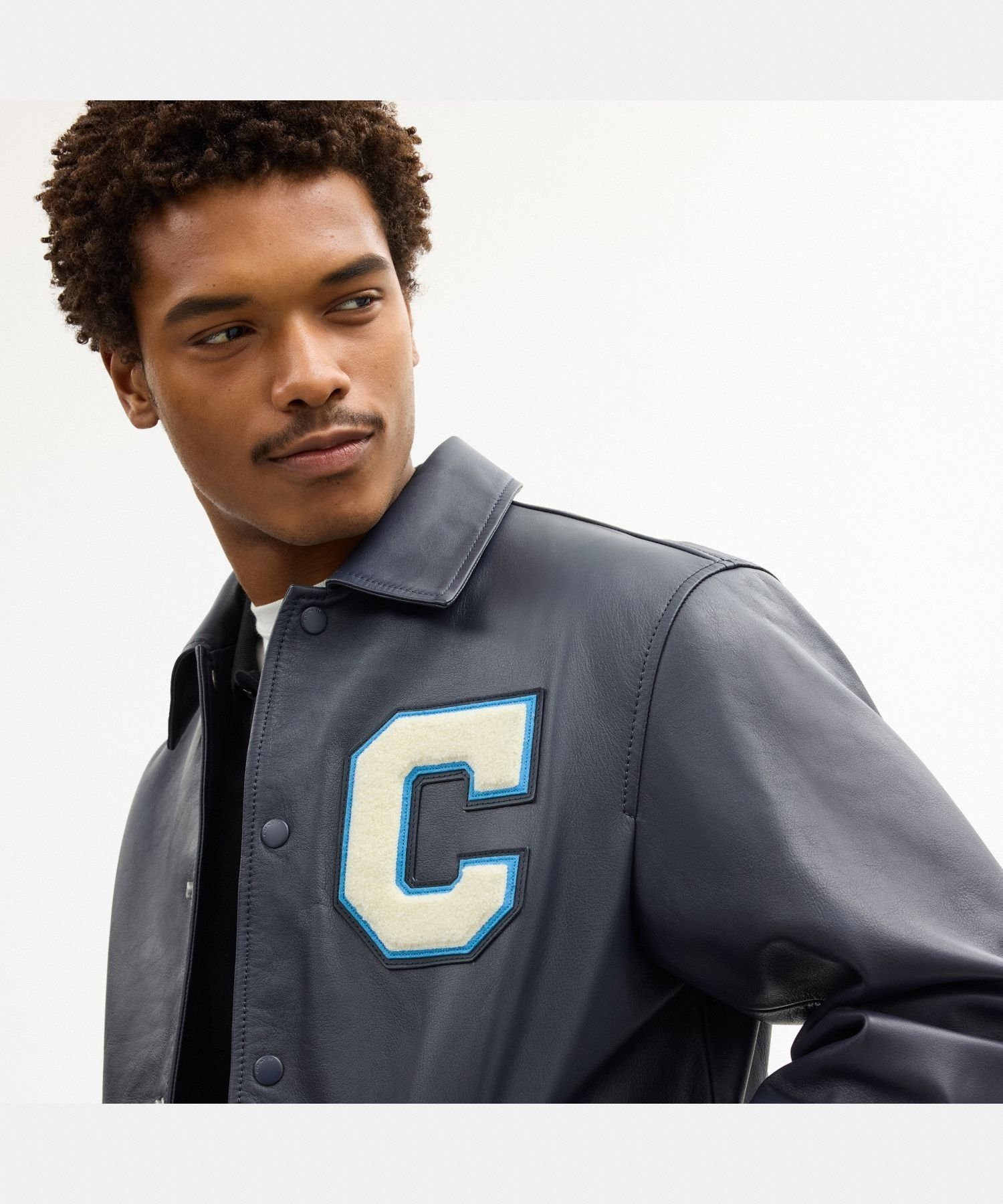 COACH OUTLET｜【公式】レザー ヴァーシティ ジャケット | Rakuten