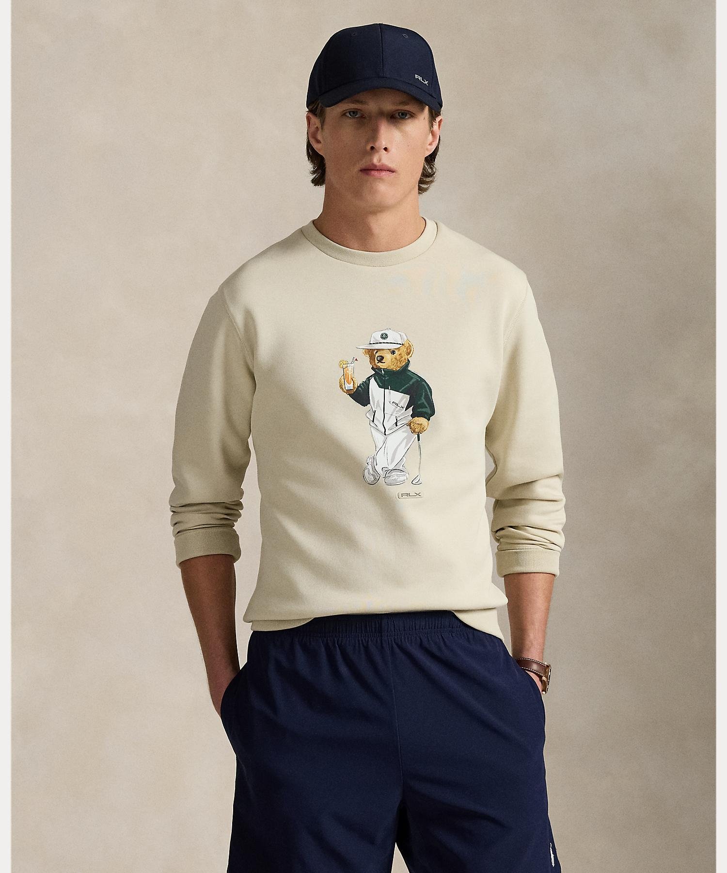 RALPH LAUREN｜(RLX)クラシック フィット ベア ダブルニット