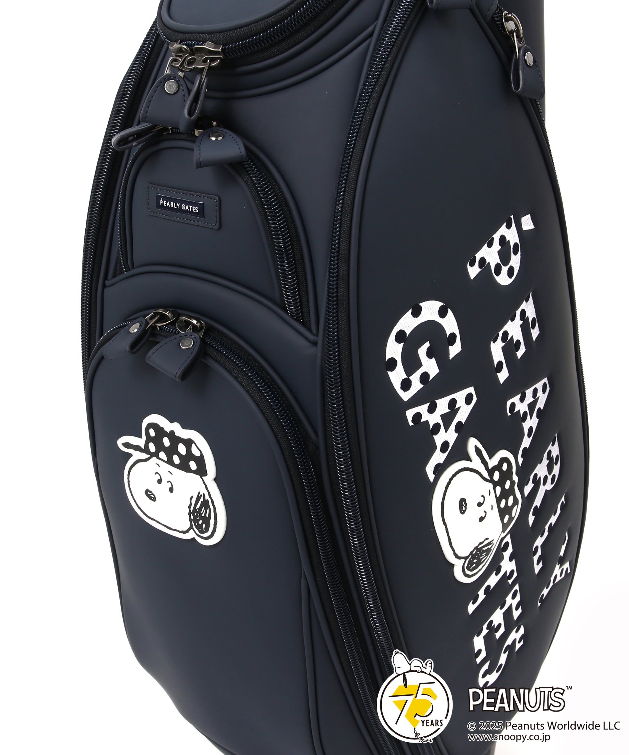 PEARLY GATES｜合皮キャディバッグ (46インチ対応) (UNISEX) | Rakuten