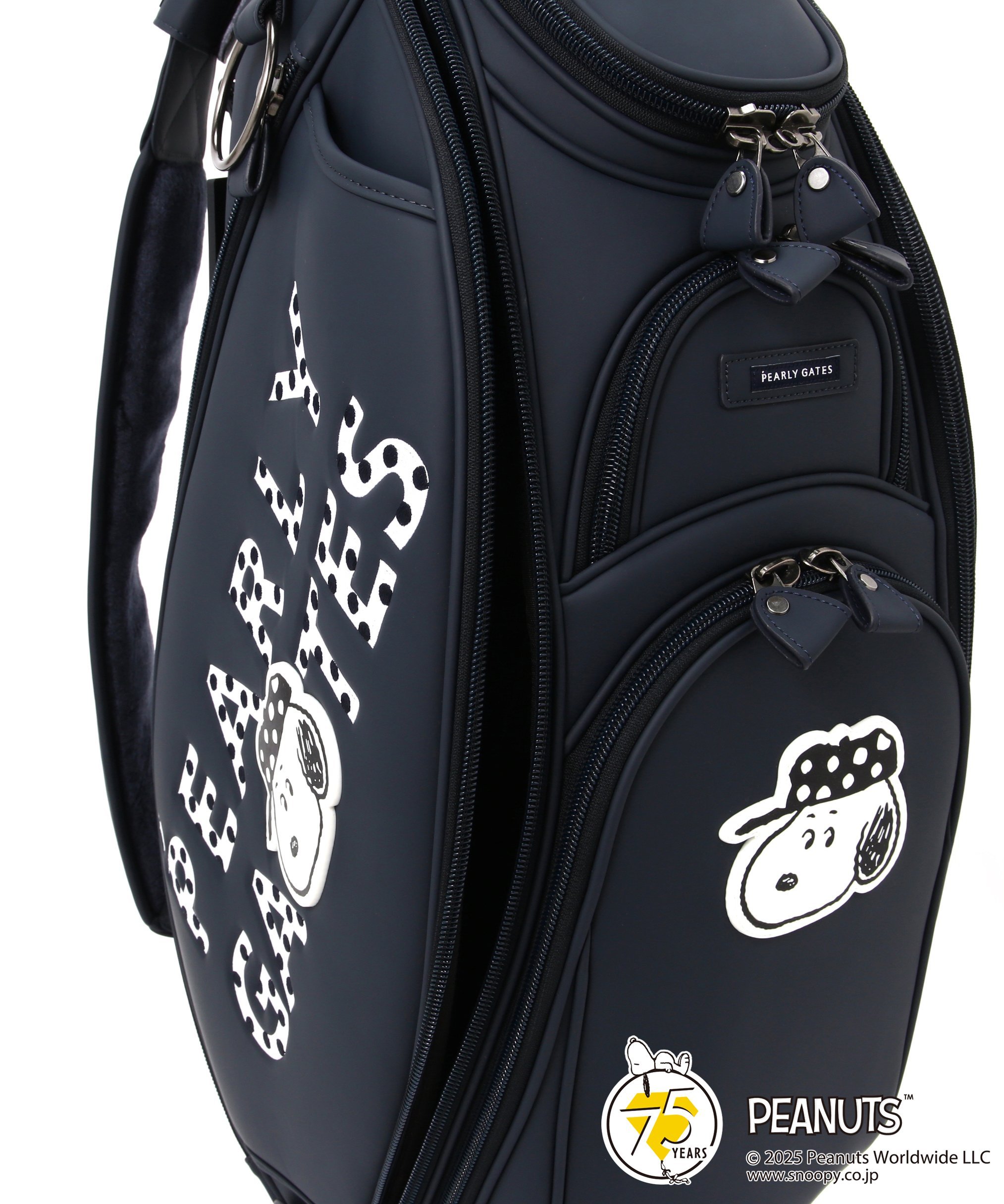 PEARLY GATES｜合皮キャディバッグ (46インチ対応) (UNISEX) | Rakuten