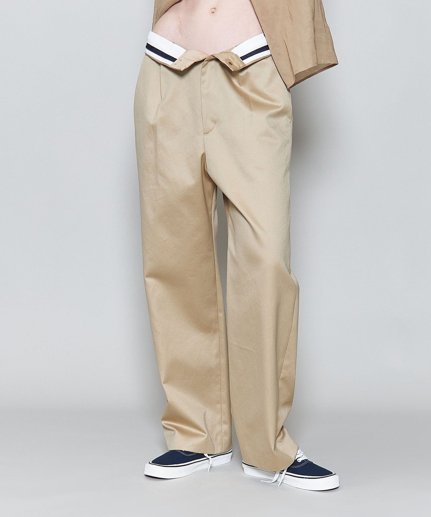 6(ROKU) コットン チノ ワイド パンツ Mサイズ(38) 6(ROKU)＞コットン チノ ワイド パンツ