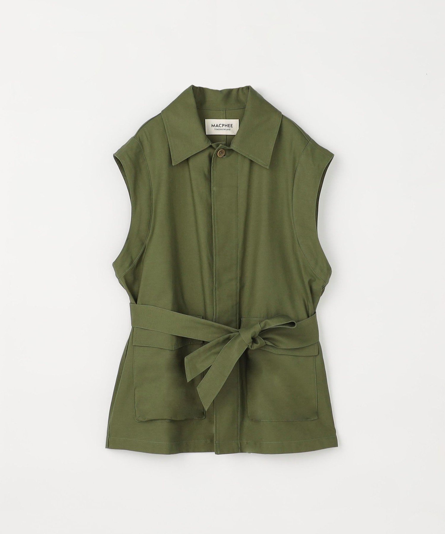 TOMORROWLAND｜スラブバックサテン ミリタリージャケット | Rakuten