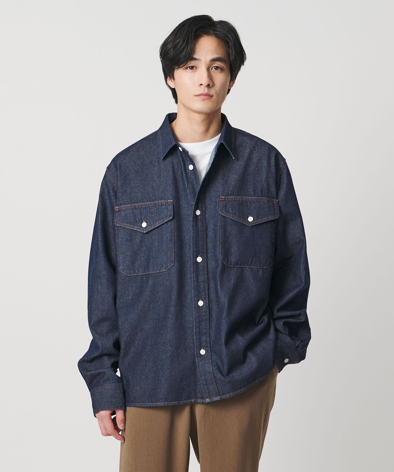 Brooks Brothers / UA別注 FUN SHIRT ボタンダウン 別注】＜Brooks Brothers＞FUN SHIRT/シャンブレー ボタンダウンシャツ