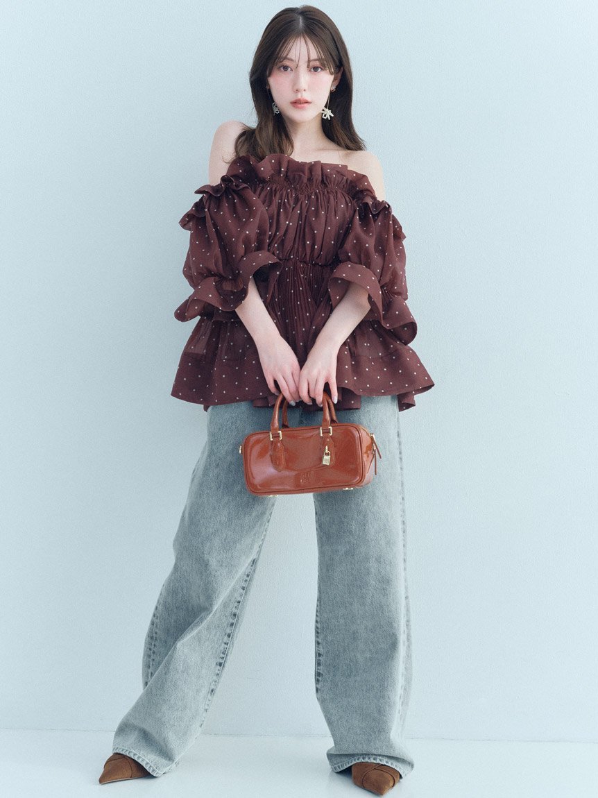 SNIDEL｜ツイストリボンパンプス | Rakuten Fashion(楽天ファッション