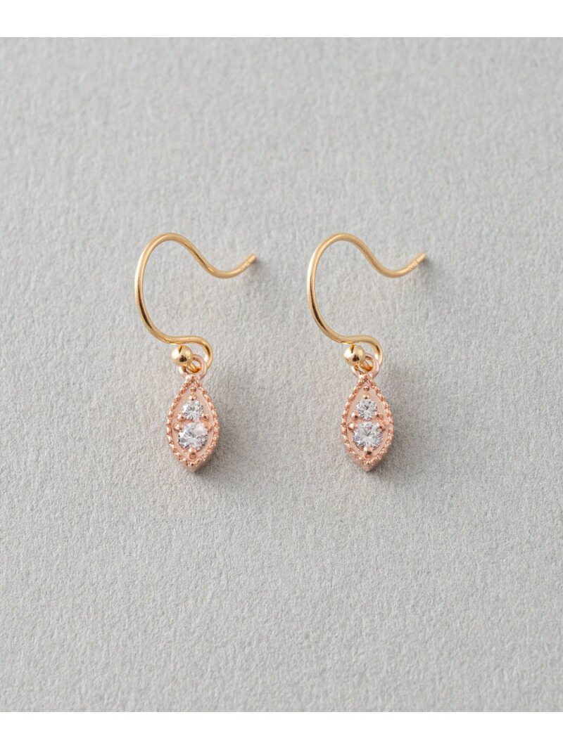 ete｜クリアビジュー ピアス マーキス | Rakuten Fashion(楽天