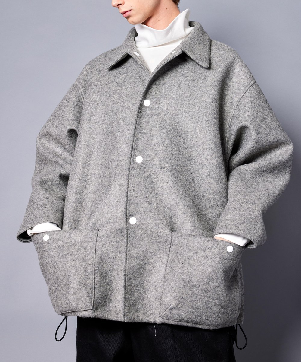 rehacer｜rehacer/(M)Wool Bonding Coach Jacket | Rakuten Fashion