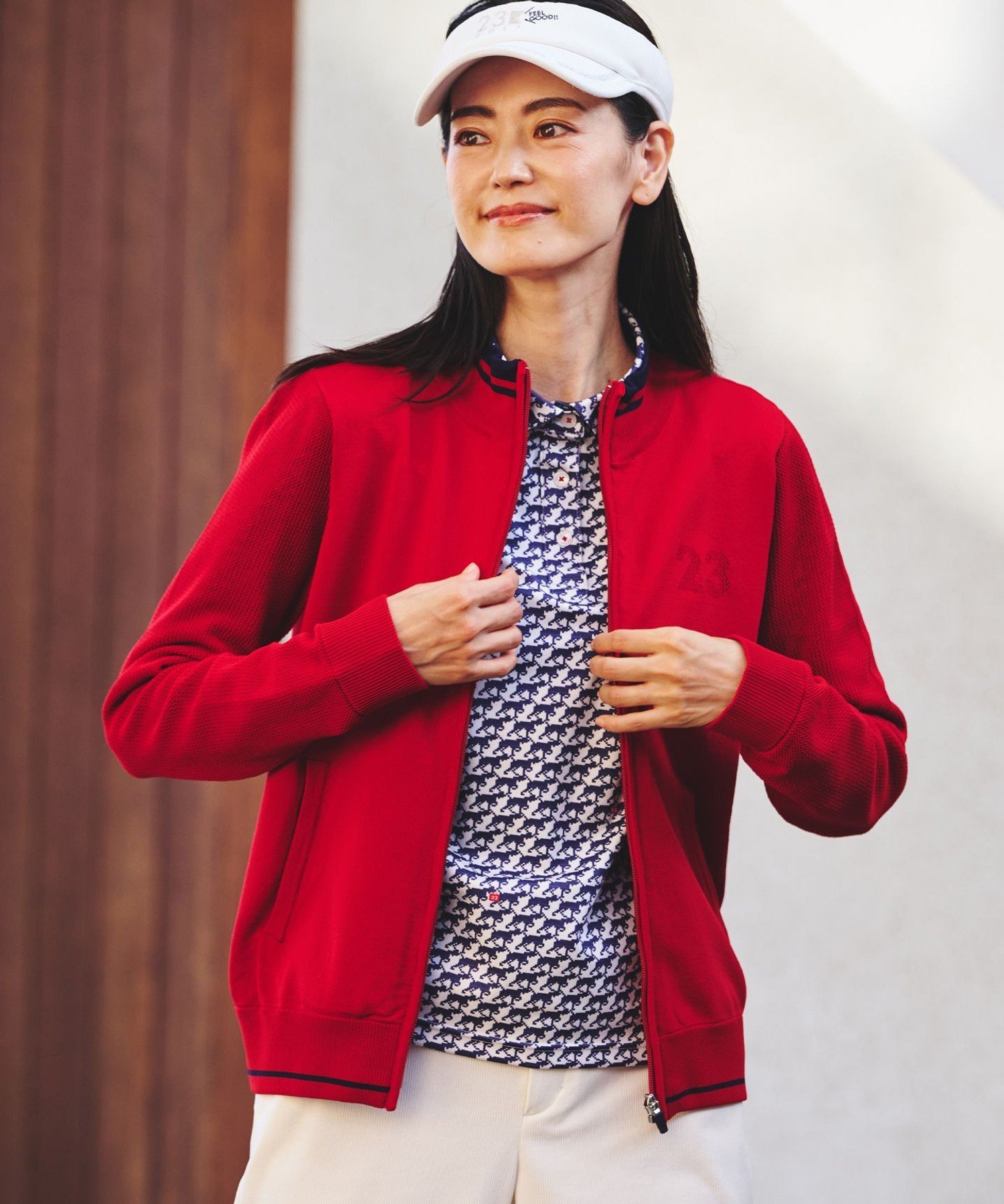 Callaway RED LABELのニットブルゾンL 【公式通販】