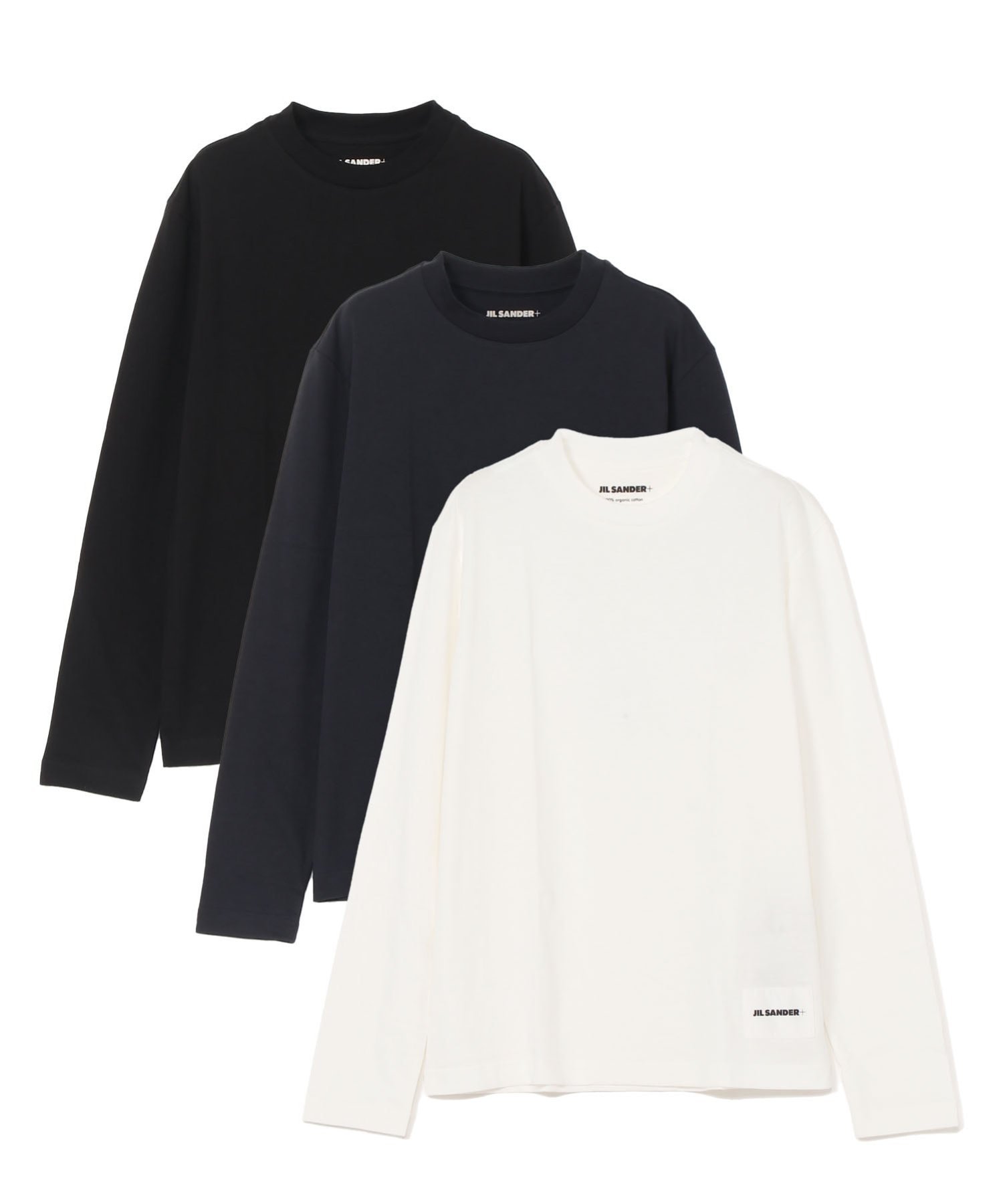 JIL SANDER(ジル サンダー)｜3パックTシャツロングスリーブセット