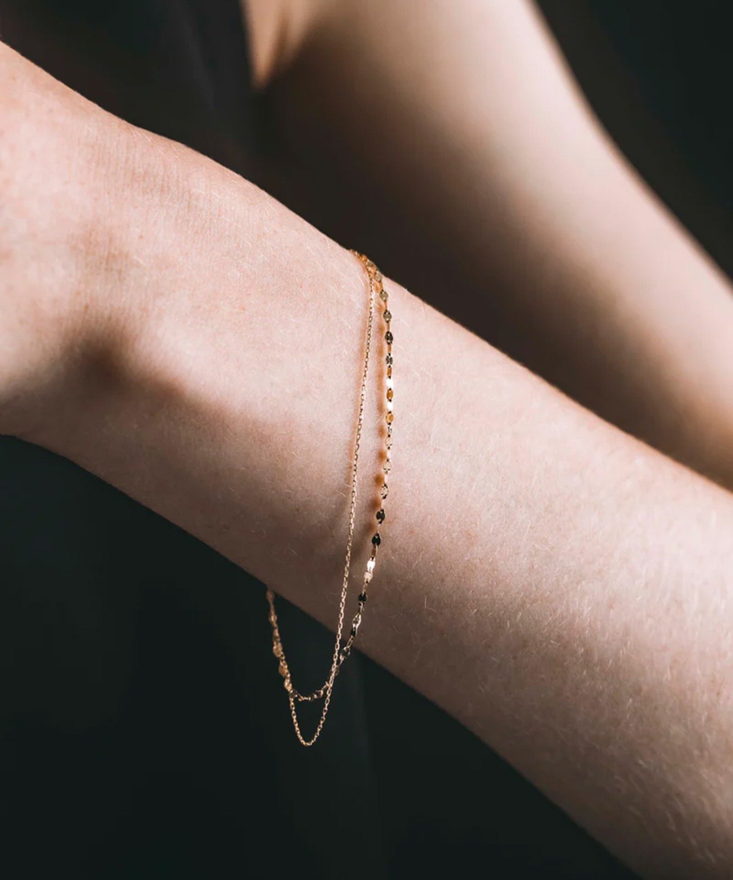 SETUP7｜les bon bon/2 tone bracelet 10金 10K K10 ブレスレット 日本