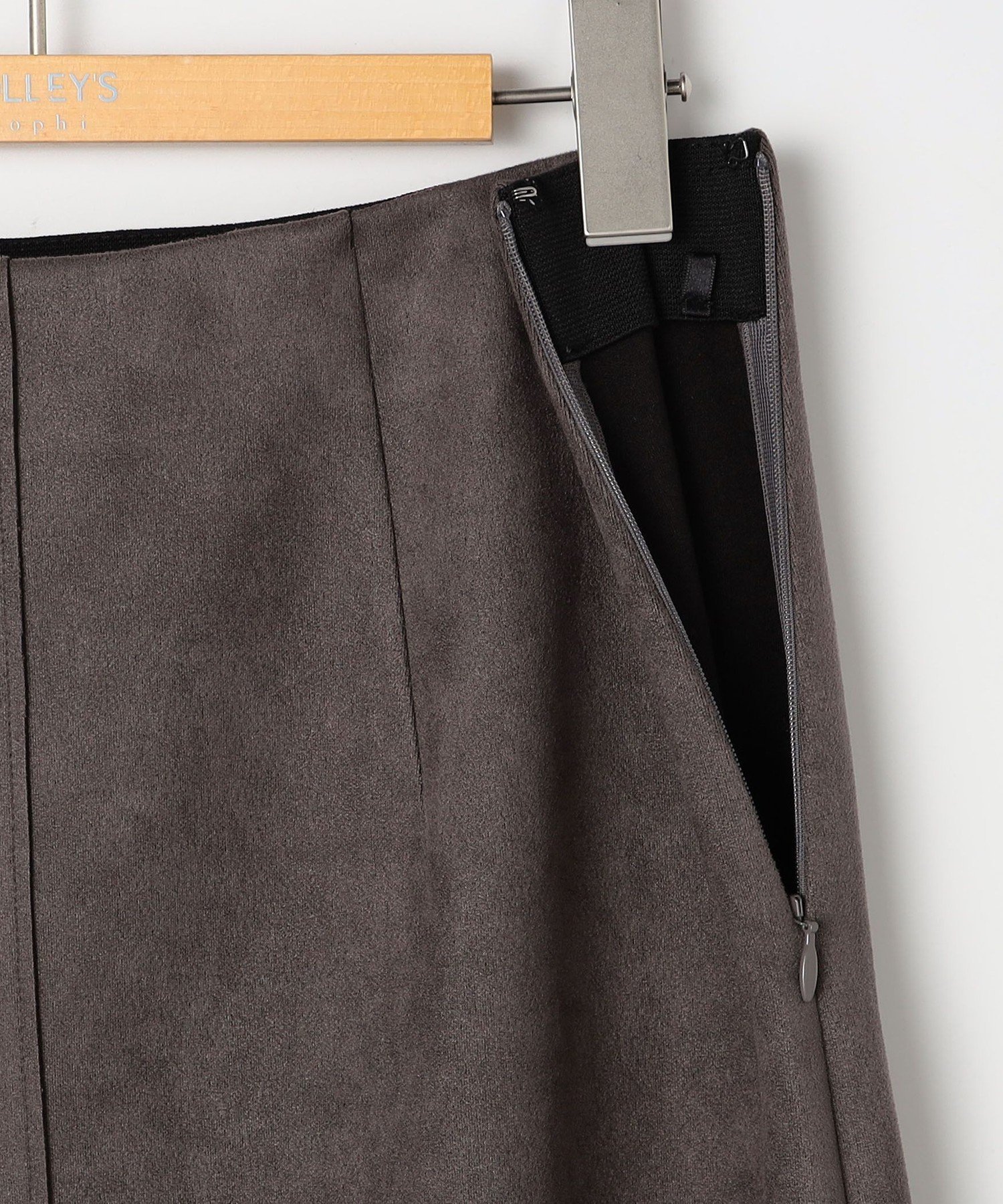 NOLLEY'S｜ウォッシャブルスエードダンボールタイトスカート | Rakuten