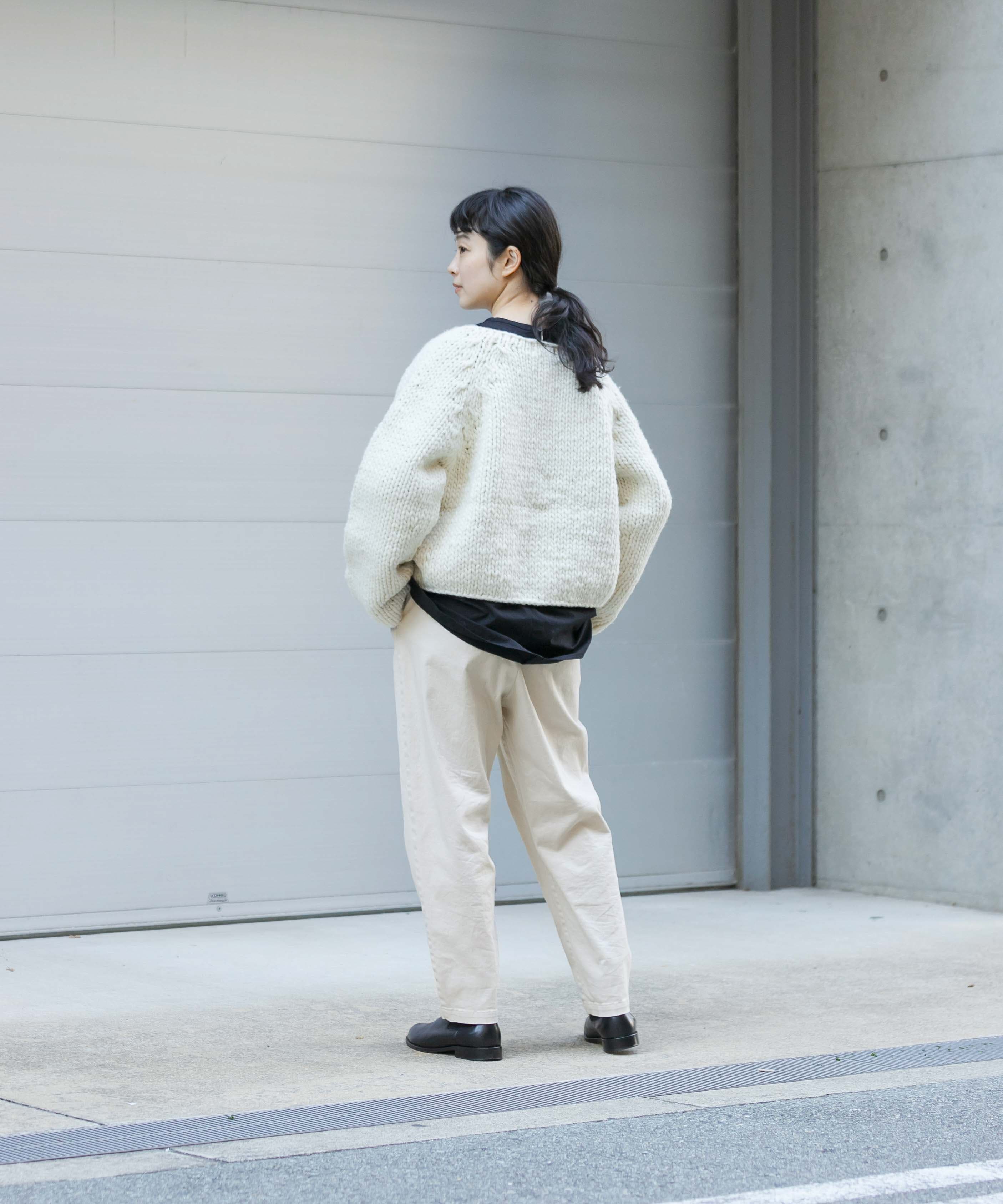 かぐれ｜コットンストレッチイージーパンツ | Rakuten Fashion(楽天