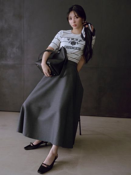 FRAY I.D｜バリエーションサーキュラーロングスカート | Rakuten