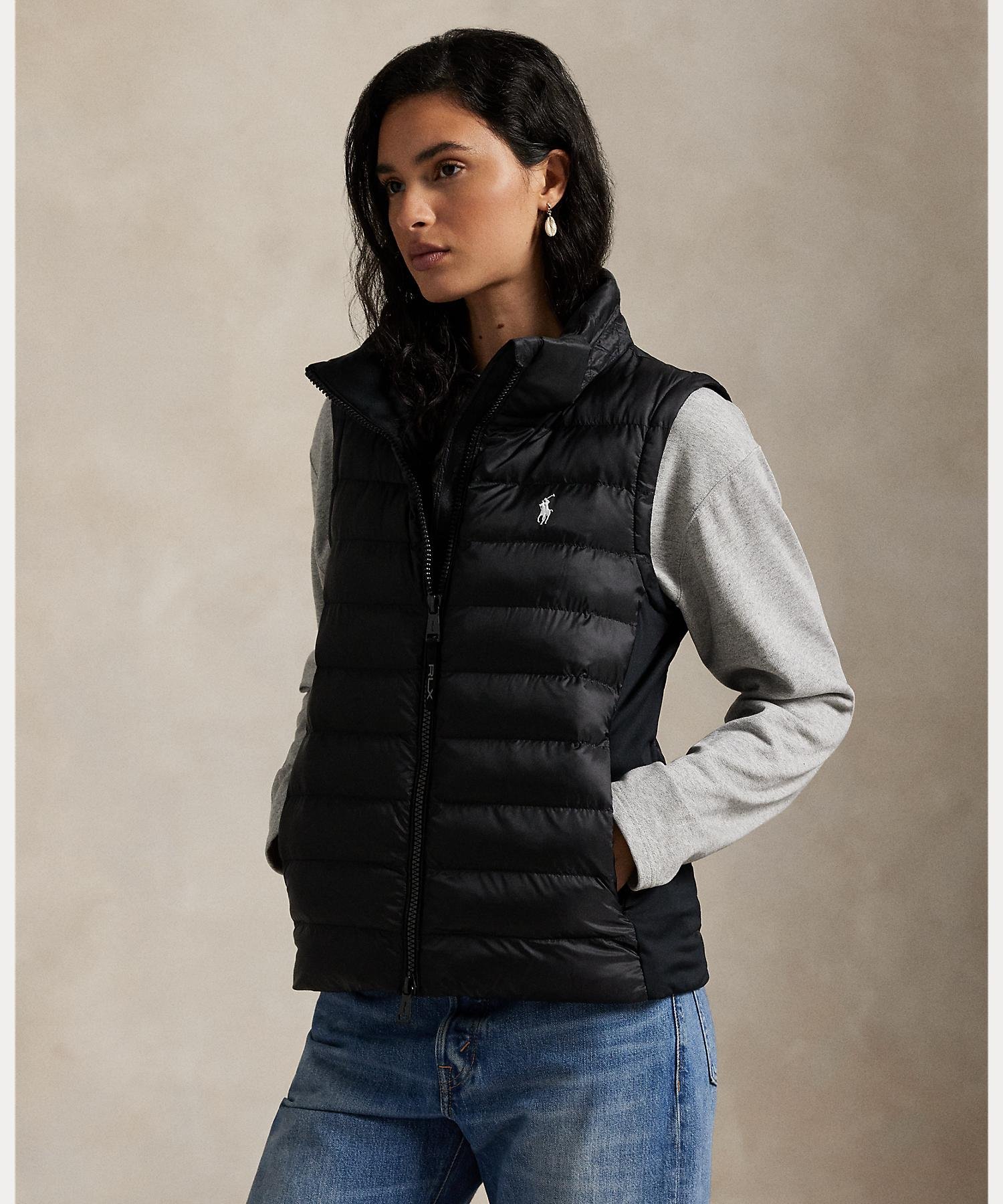 RALPH LAUREN｜(RLX)コンバーチブル キルテッド ジャケット | Rakuten