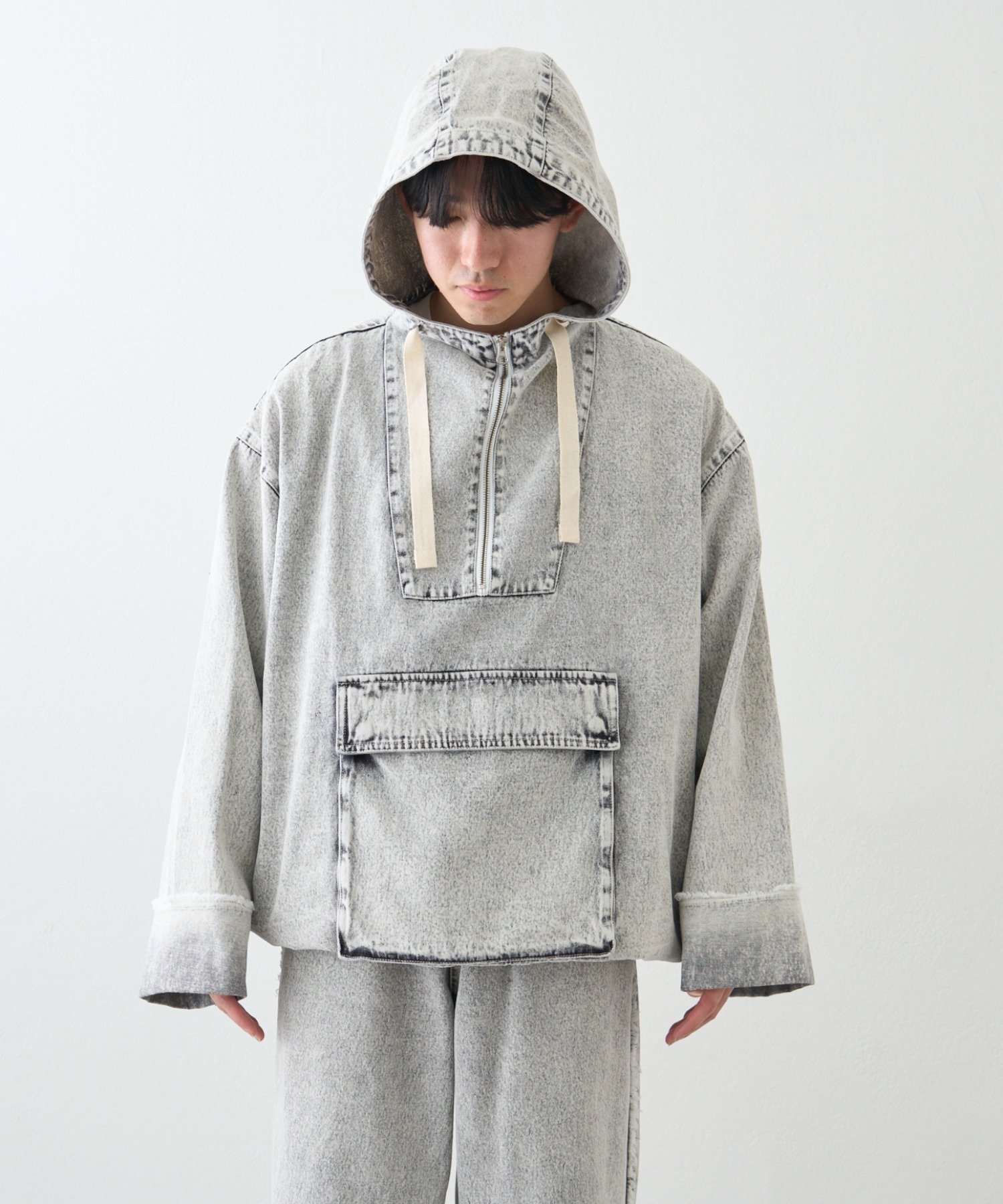 CIAOPANIC TYPY｜【SOUNDS GOOOOD 】デニムアノラックパーカー