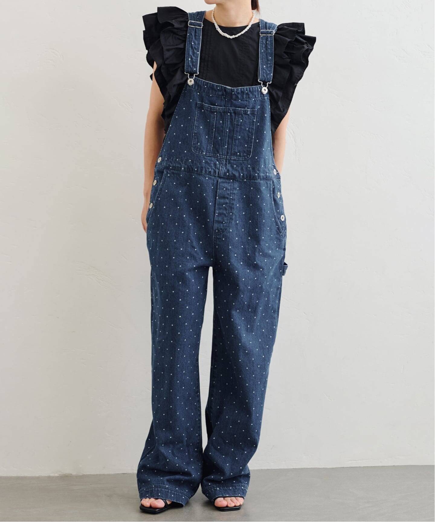 ⭐︎エリコ⭐︎ スピックアンドスパンのデニムオーバーオール