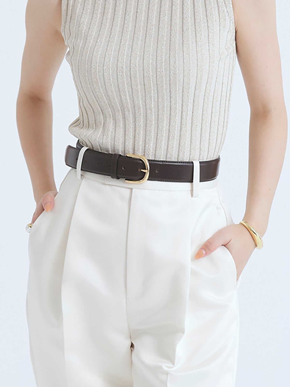 anuans｜ワイドレザーベルト | Rakuten Fashion(楽天ファッション／旧