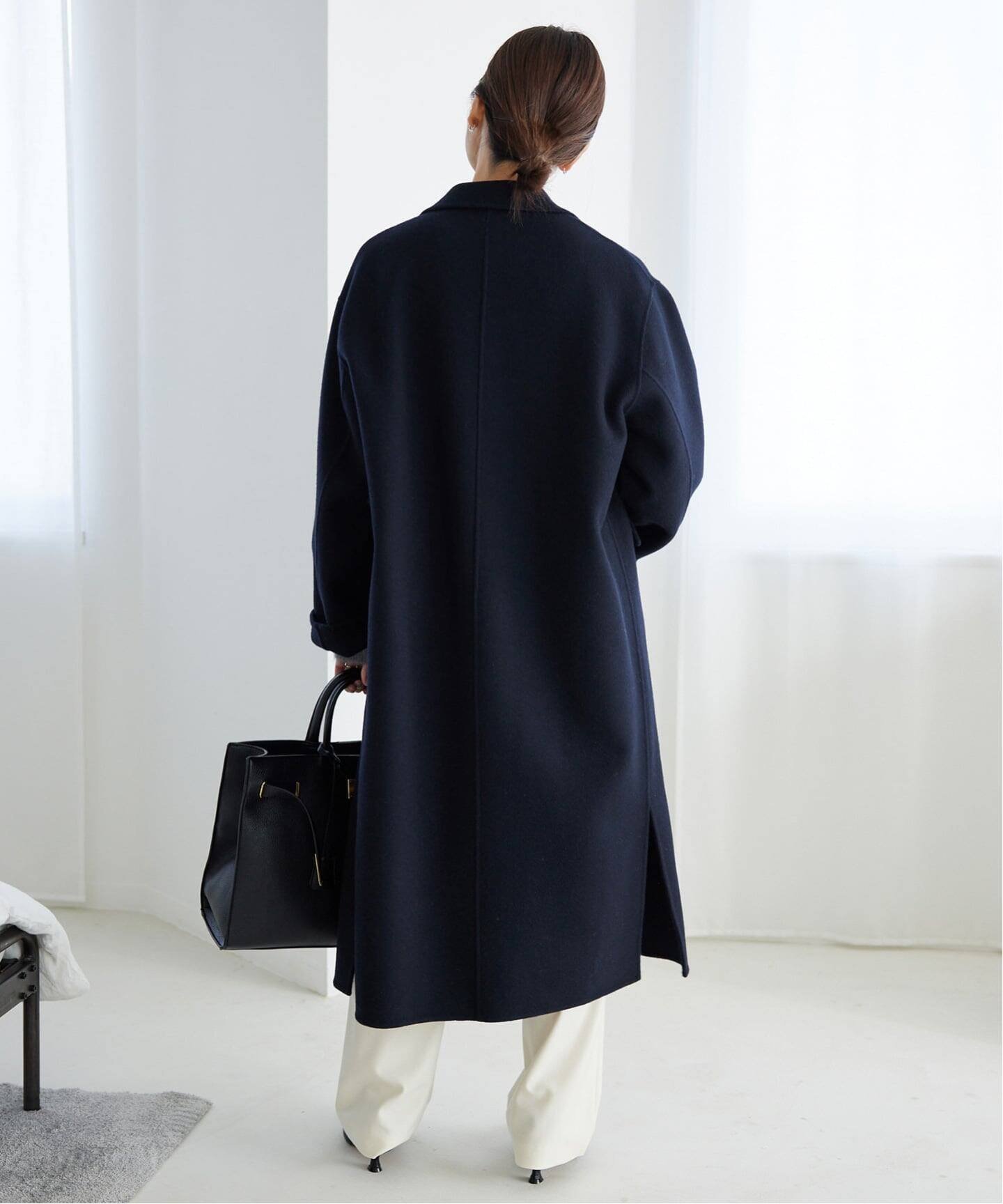 SLOBE IENA｜《WEB限定/追加2》souple woolダブルフェイスチェスター