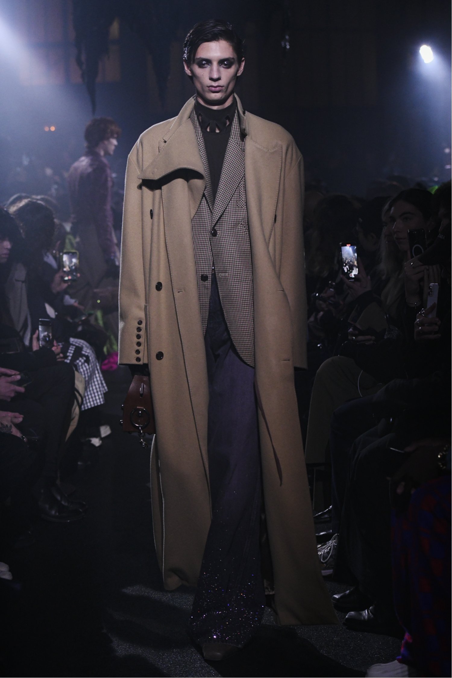 MASU 24AW BAT COLLAR OVERCOAT サイズ44 MASU 24AW BAT COLLAR