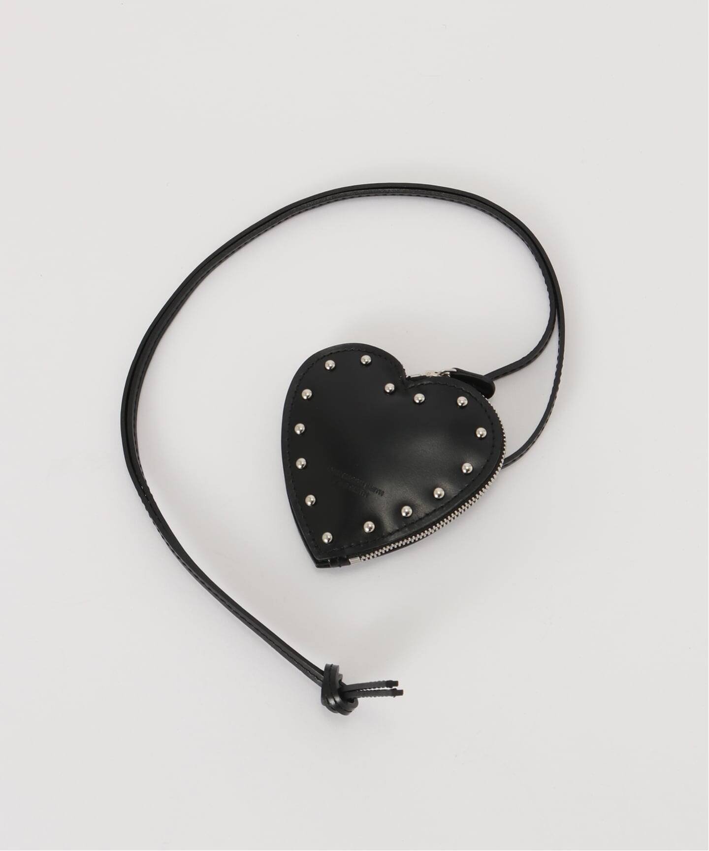 FRAMeWORK｜JANE SMITH/ジェーンスミス COW LEATHER STUDS HEART COIN
