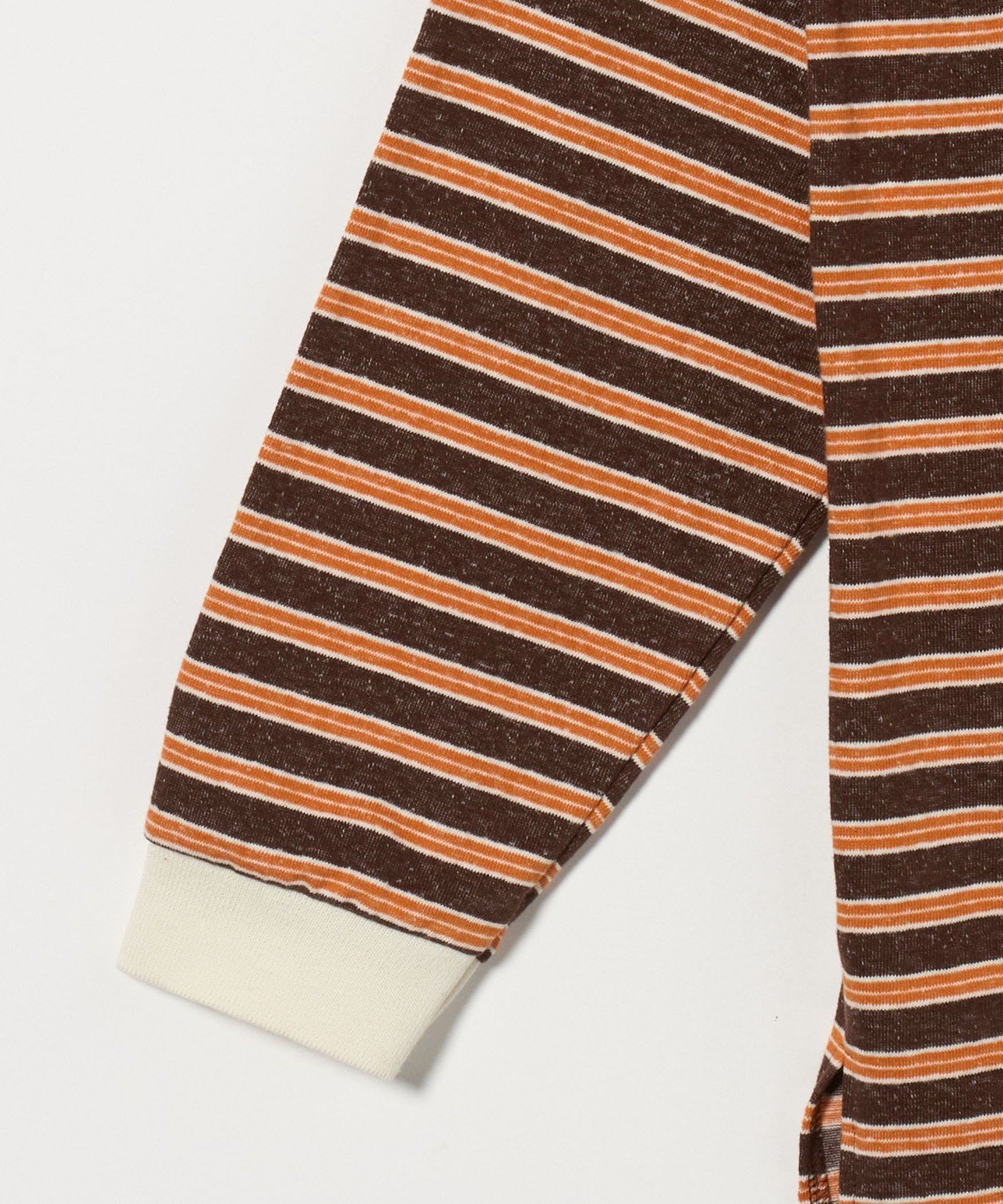 25AW 最新6 ROKU コットン ボーダー ラガー トップス シャツ ポロ BEAUTY&YOUTH UNITED ARROWS｜<6(ROKU)>コットン ボーダー ラガー