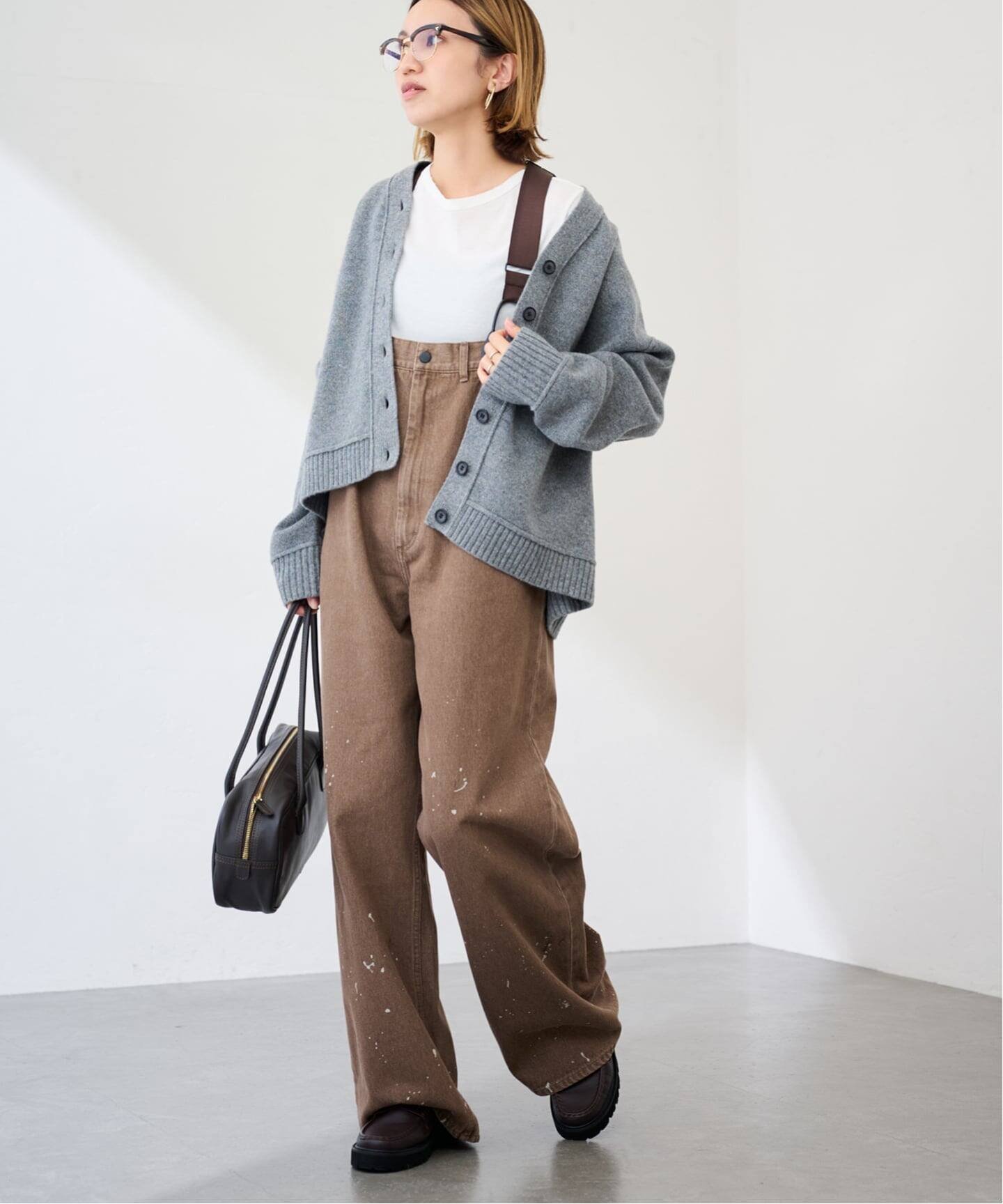 FRAMeWORK｜PAYDAY /ペイデイ サスペンダー付きペイント加工デニム